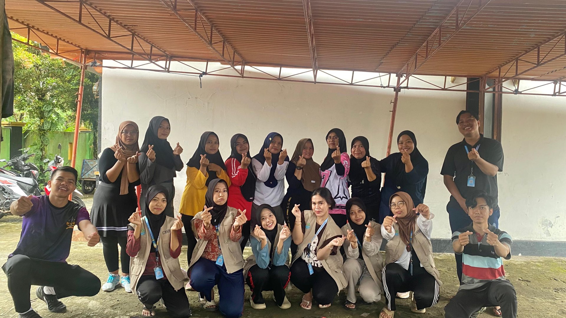 Senam dan Sosialisasi Proker