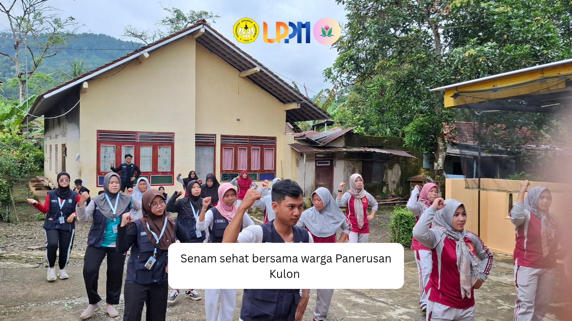 Senam Sehat bersama warga Panerusan Kulon