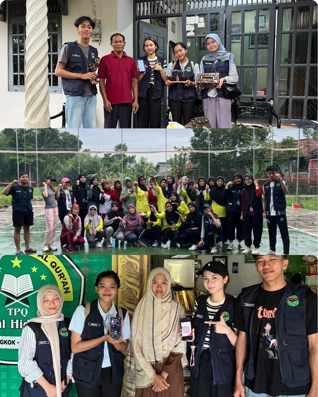 Kegiatan senam masyarakat dan pendampingan UMKm