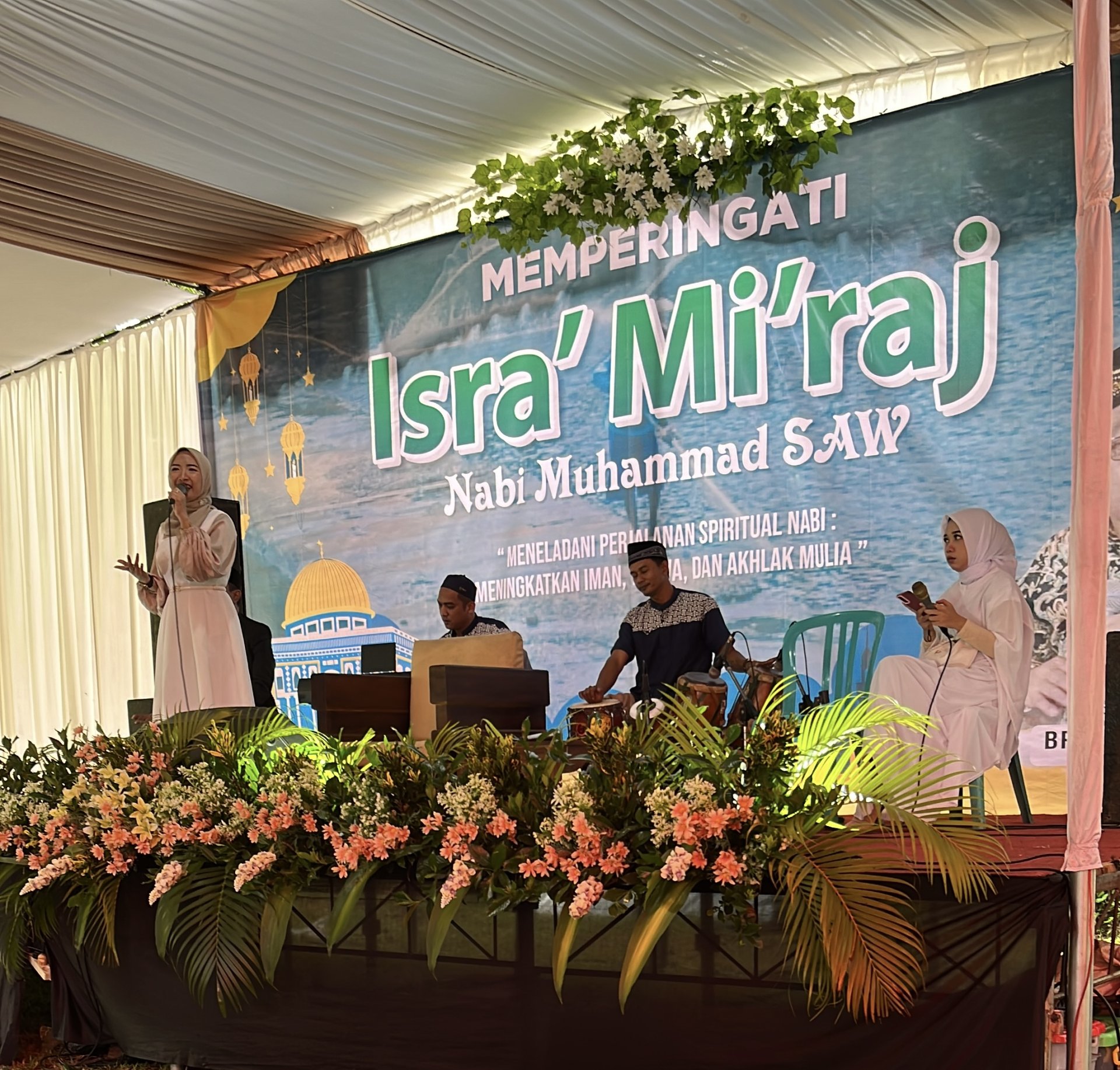 Pengajian Dusun Paras Wadaslintang dan Kunjungan ke UMKM Ikan Patin