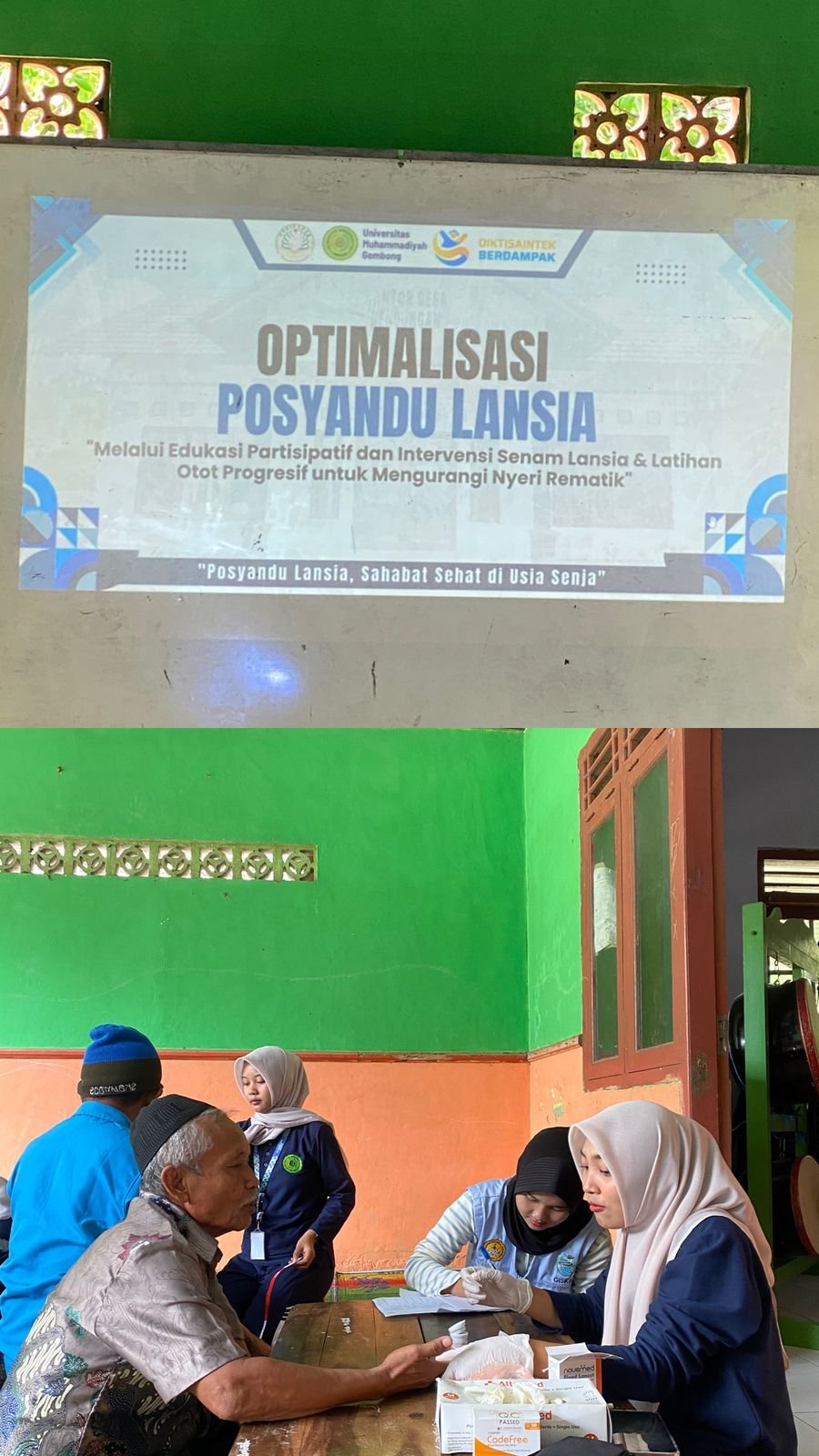 Pendampingan Posyandu Lansia di Rw 4