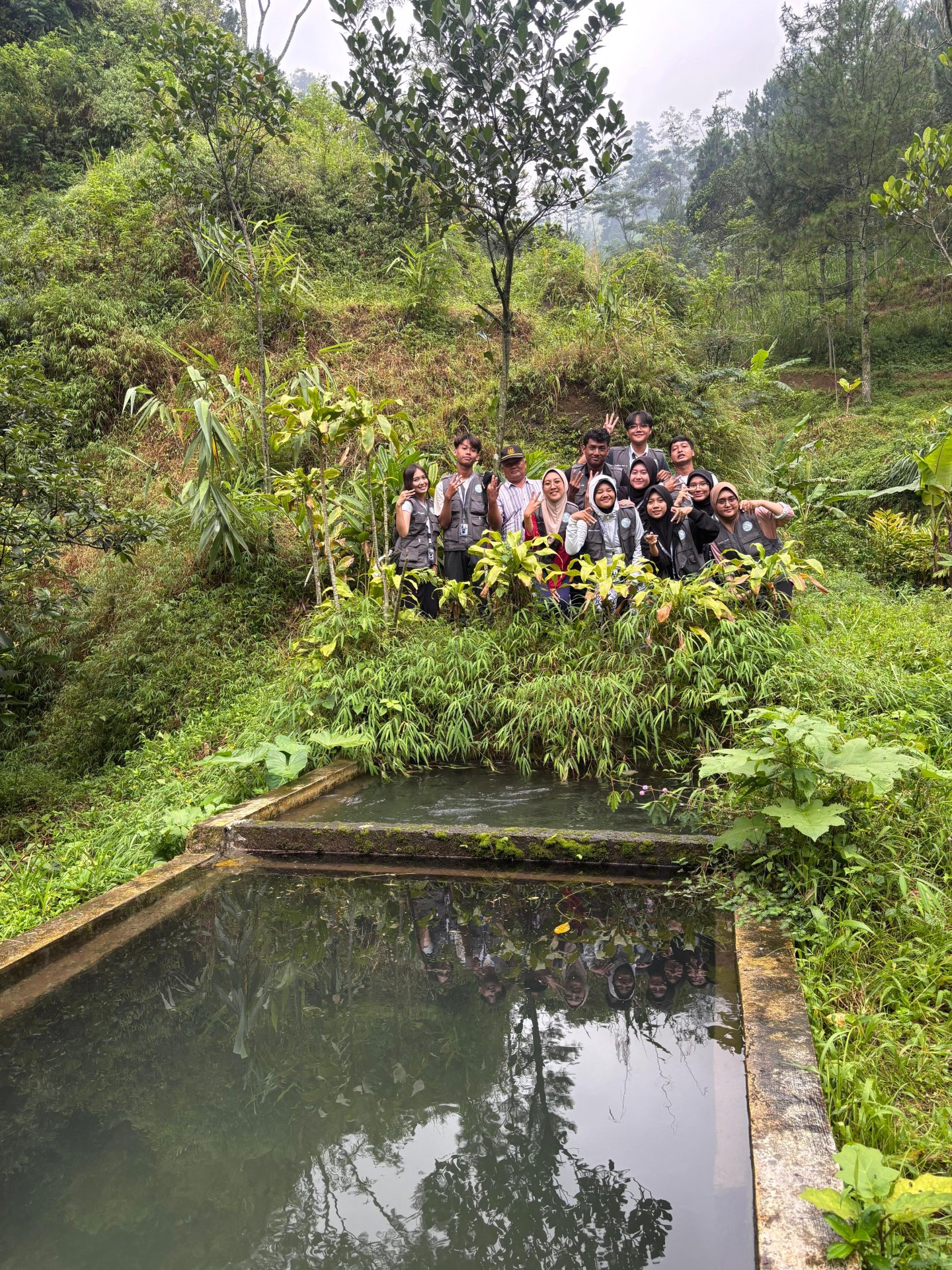Penampungan air desa gunungtiga