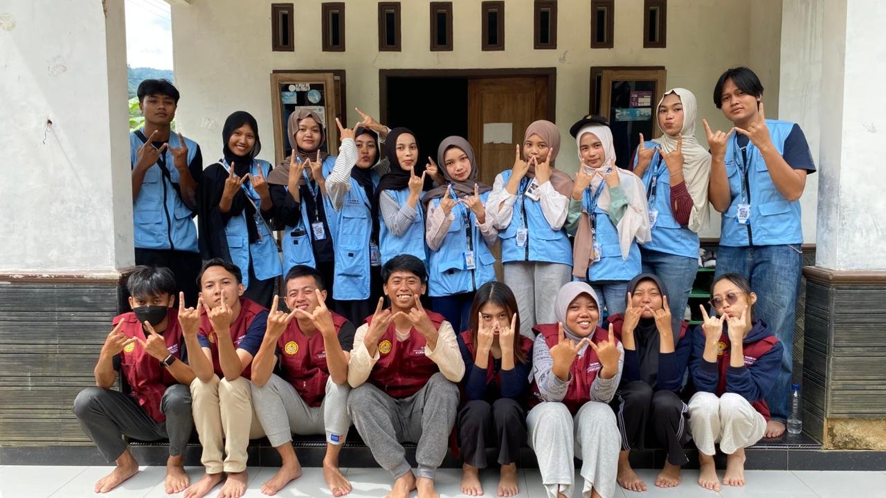 Kunjungan ke desa lain di banyumas