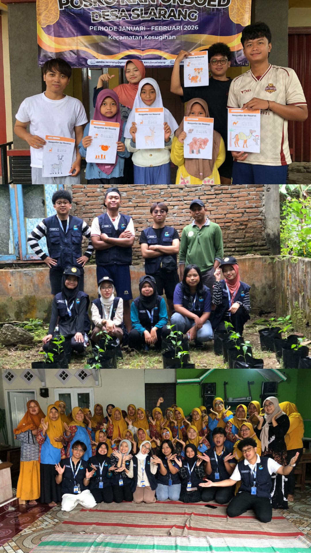 DAY 5 KKN DESA SLARANG, KEC. KESUGIHAN, KAB. CILACAP