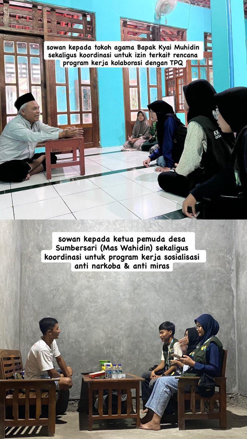 KKN Desa Sumbersari, Kec.Wadaslintang, Kab.Wonosobo - 11 Januari 2026