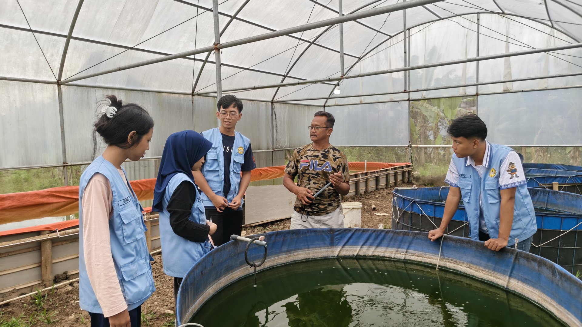 Persiapan proker aquaponik