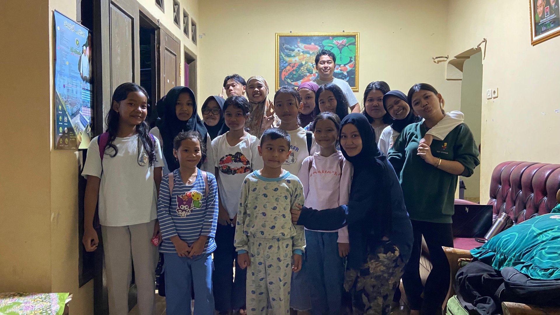 Bimbingan Belajar di Posko KKN Desa Somogede