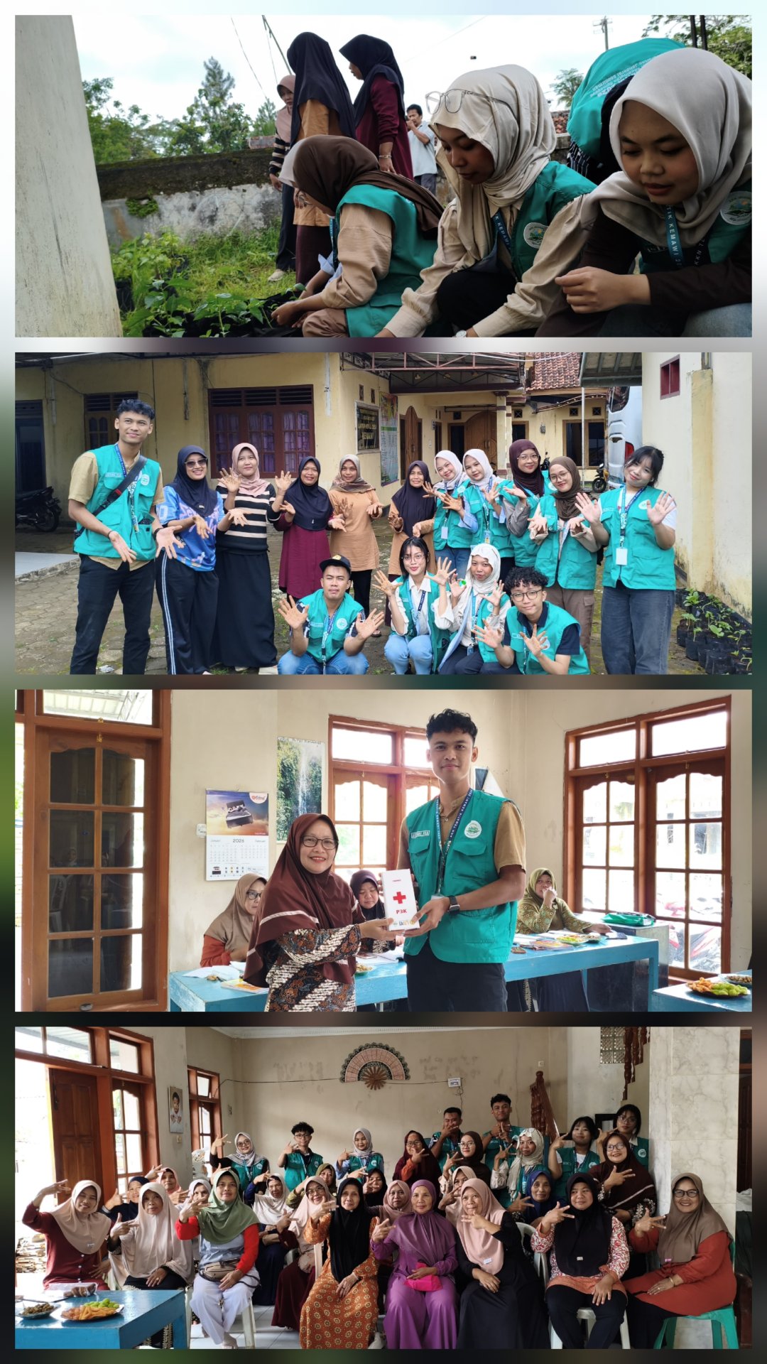 Implementasi Program Kerja Bidang Lingkungan, Ekonomi, dan Kesehatan Masyarakat Desa Kemawi