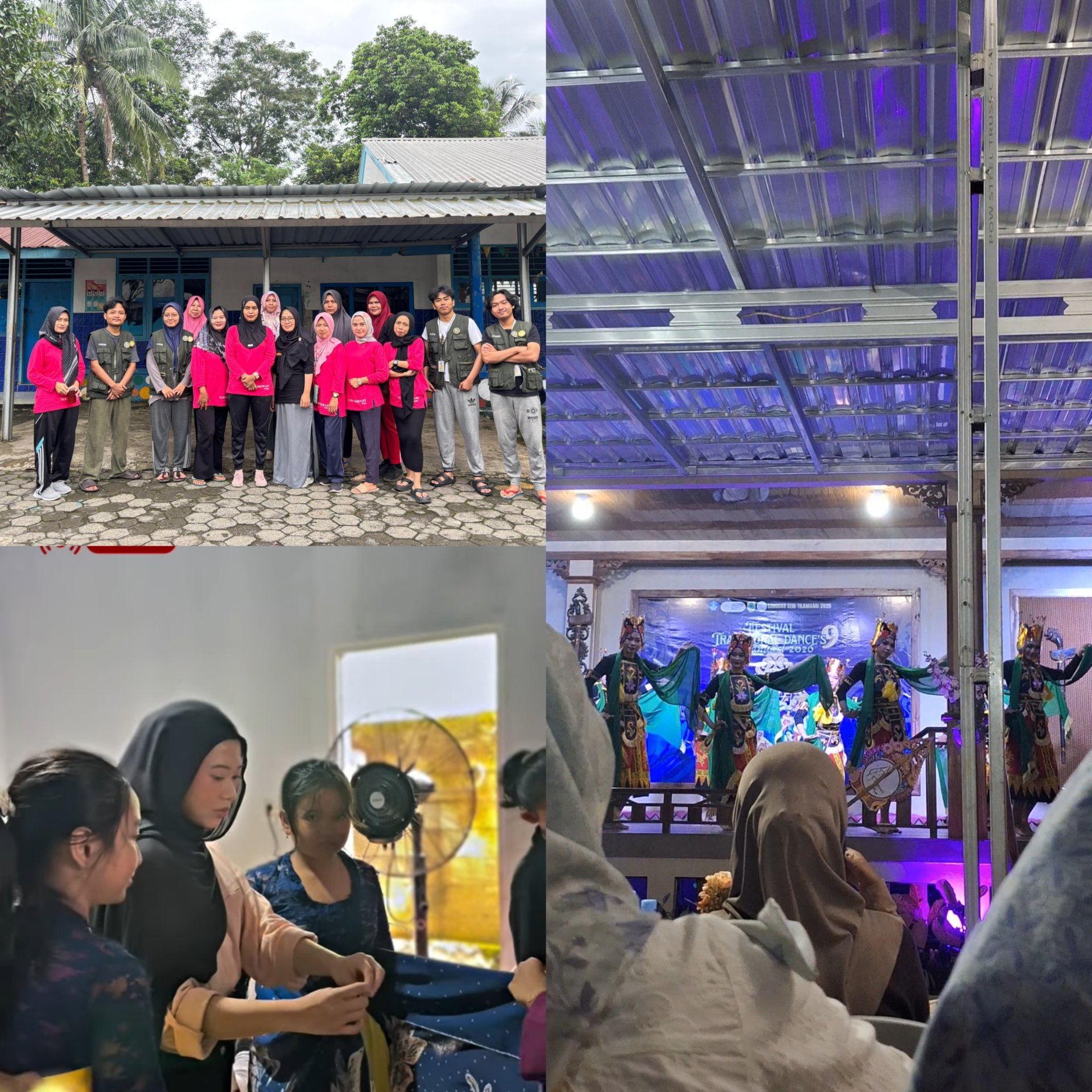 KKN Day 5: Kerja Bakti dan Partisipasi dalam HUT Sanggar Seni Tilamsari