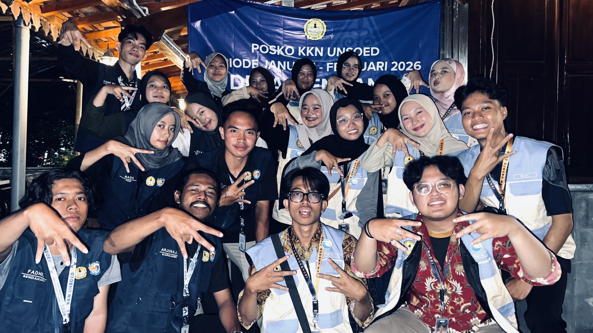 Kunjungan ke Posko KKN Menganti