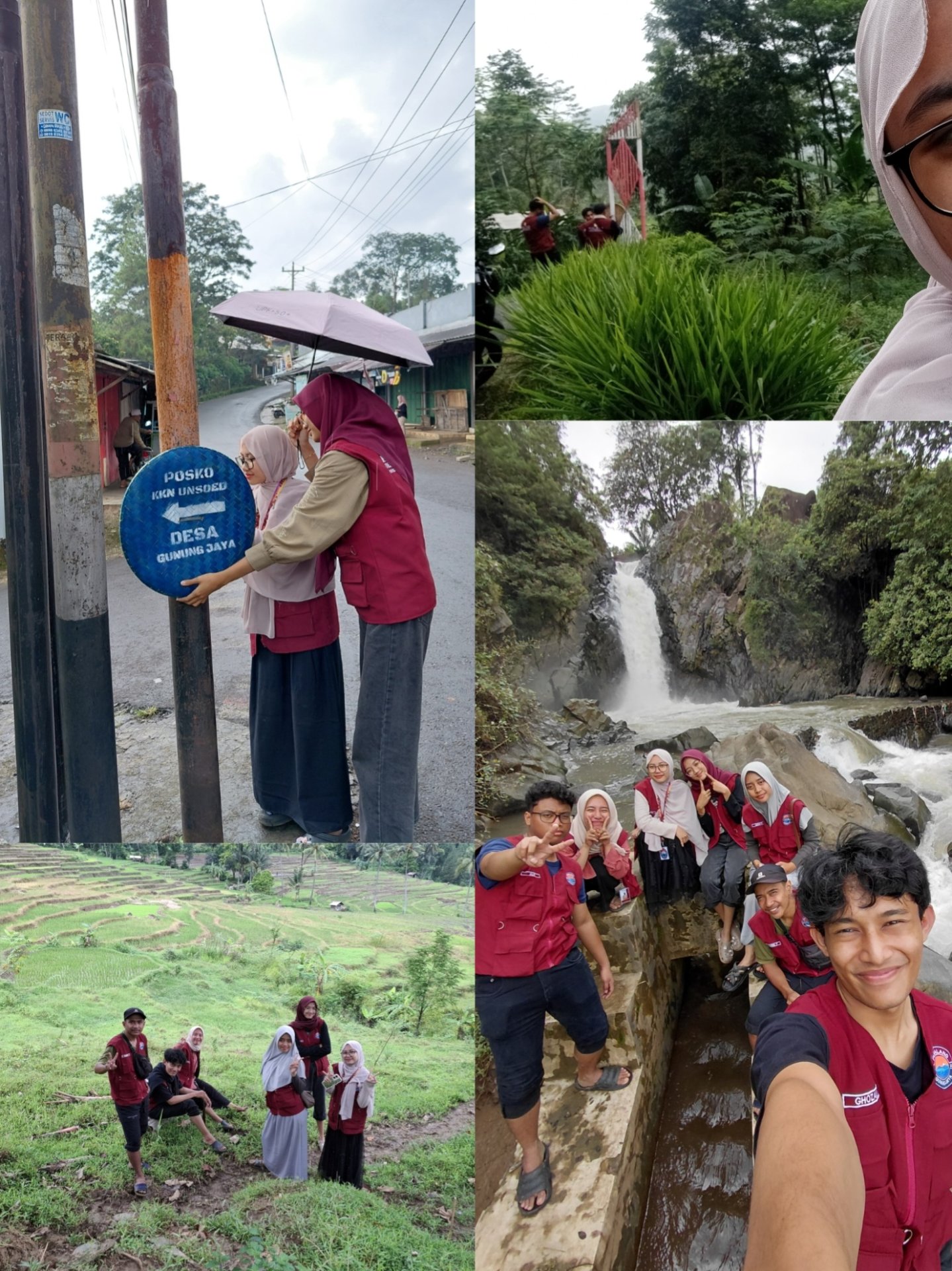 Pemasangan Tampah dan Survei Wisata