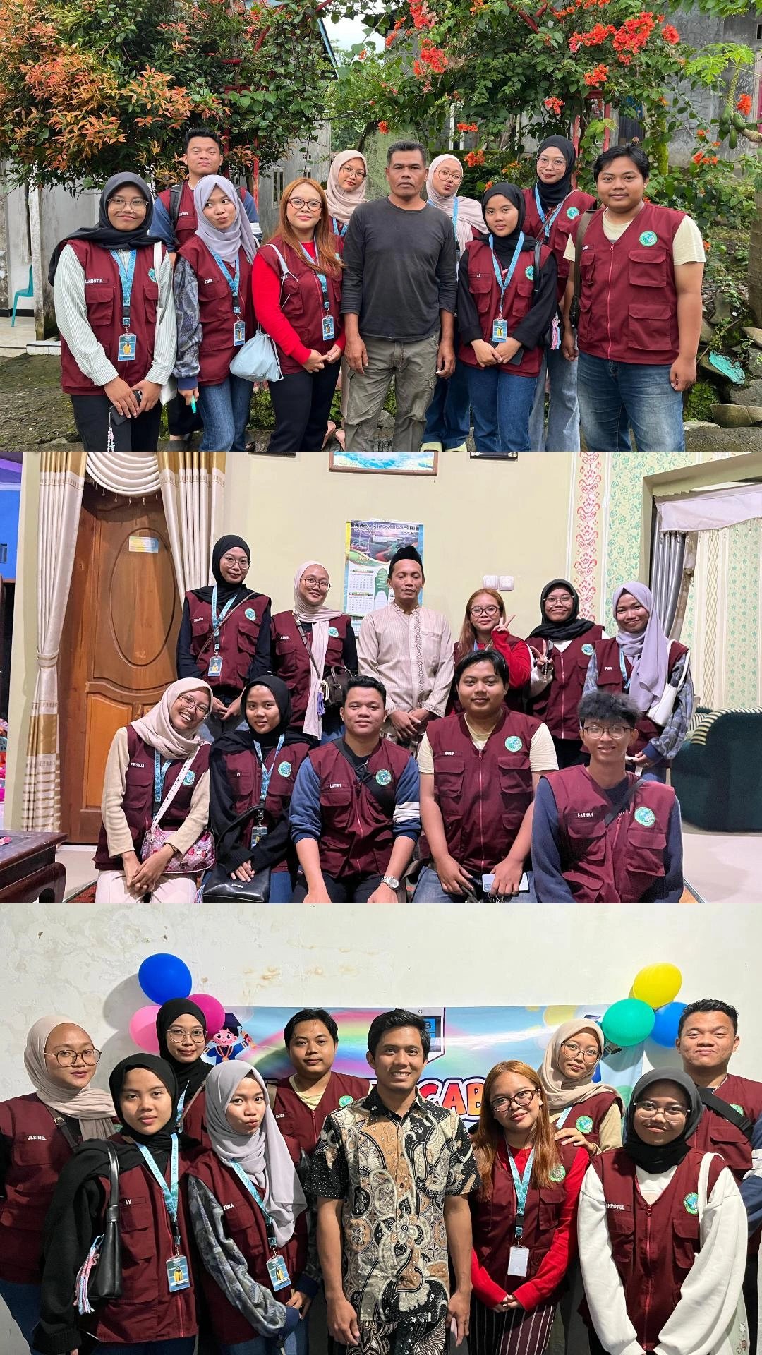 Kunjungan ke Kepala Dusun Krajan, Situmpeng, dan Simadu