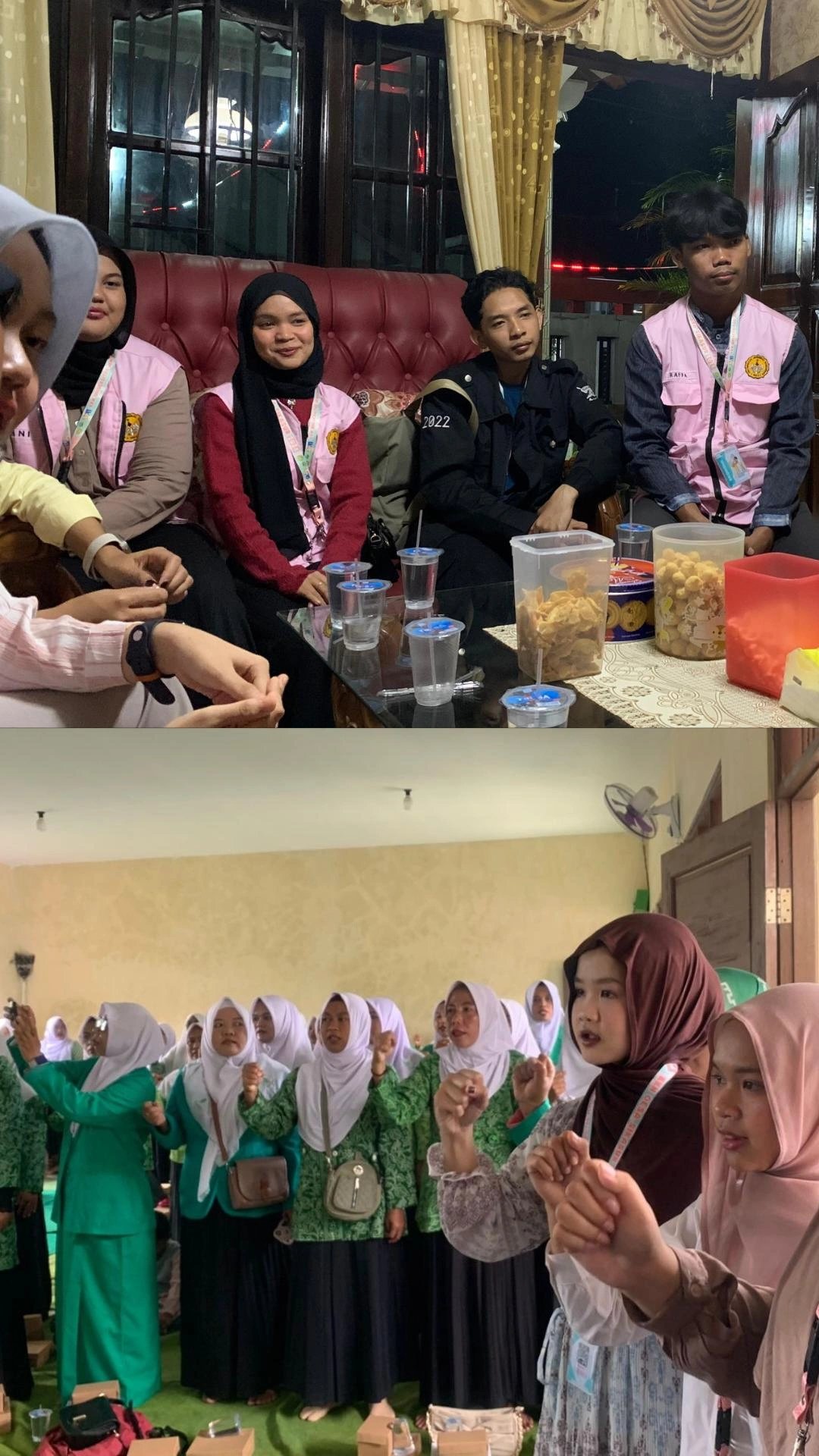 pertemuan rutin pimpinan cabang fatayat NU kecamatan belik