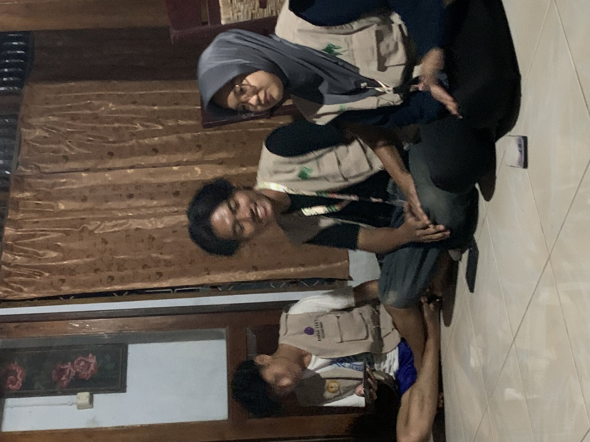 Kunjungan dari KKN Desa Gunungmujil