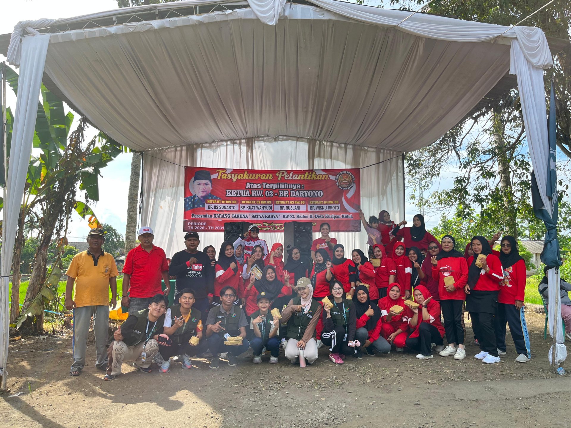 Peningkatan Kohesivitas Sosial Warga Dusun 2 Melalui Giat Senam Sehat dan Pemberian Apresiasi Doorprize