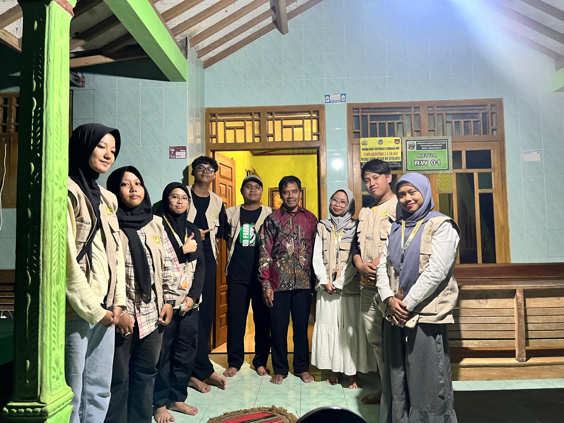 Kunjungan sowan ke RW3, Dusun 2 serta RW 1