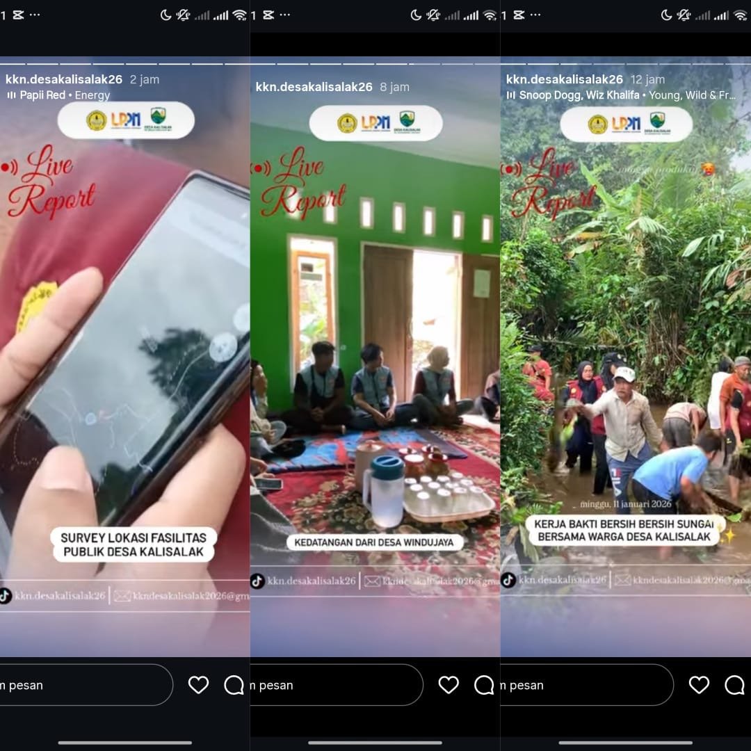 KKN DI DESA KALISALAK HARI KE 5