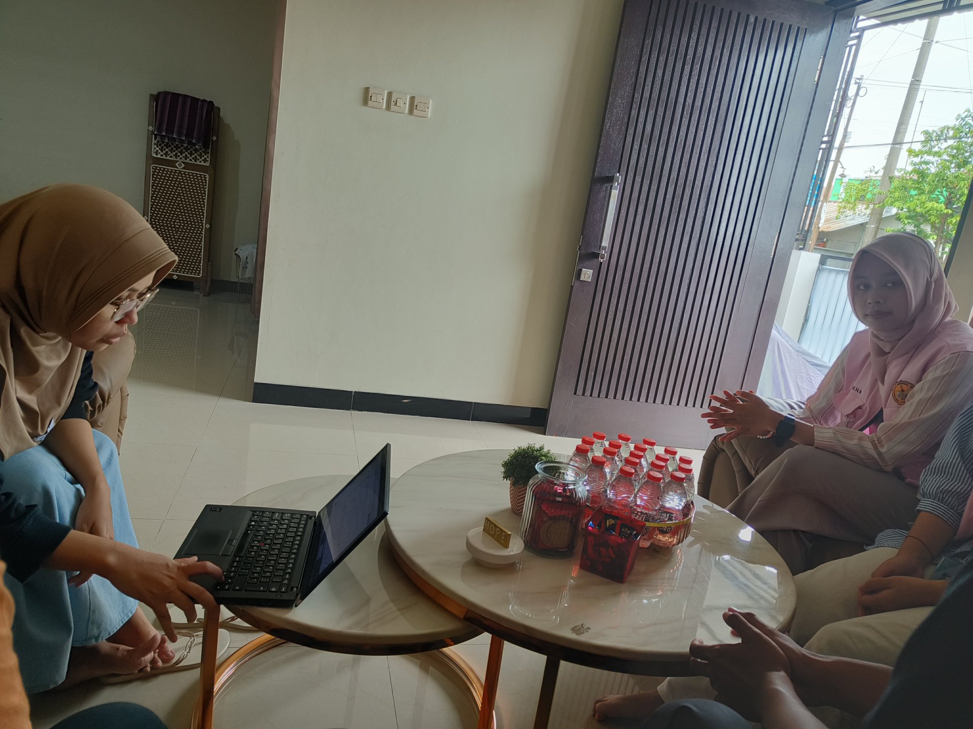 Koordinasi proker bersama perangkat desa