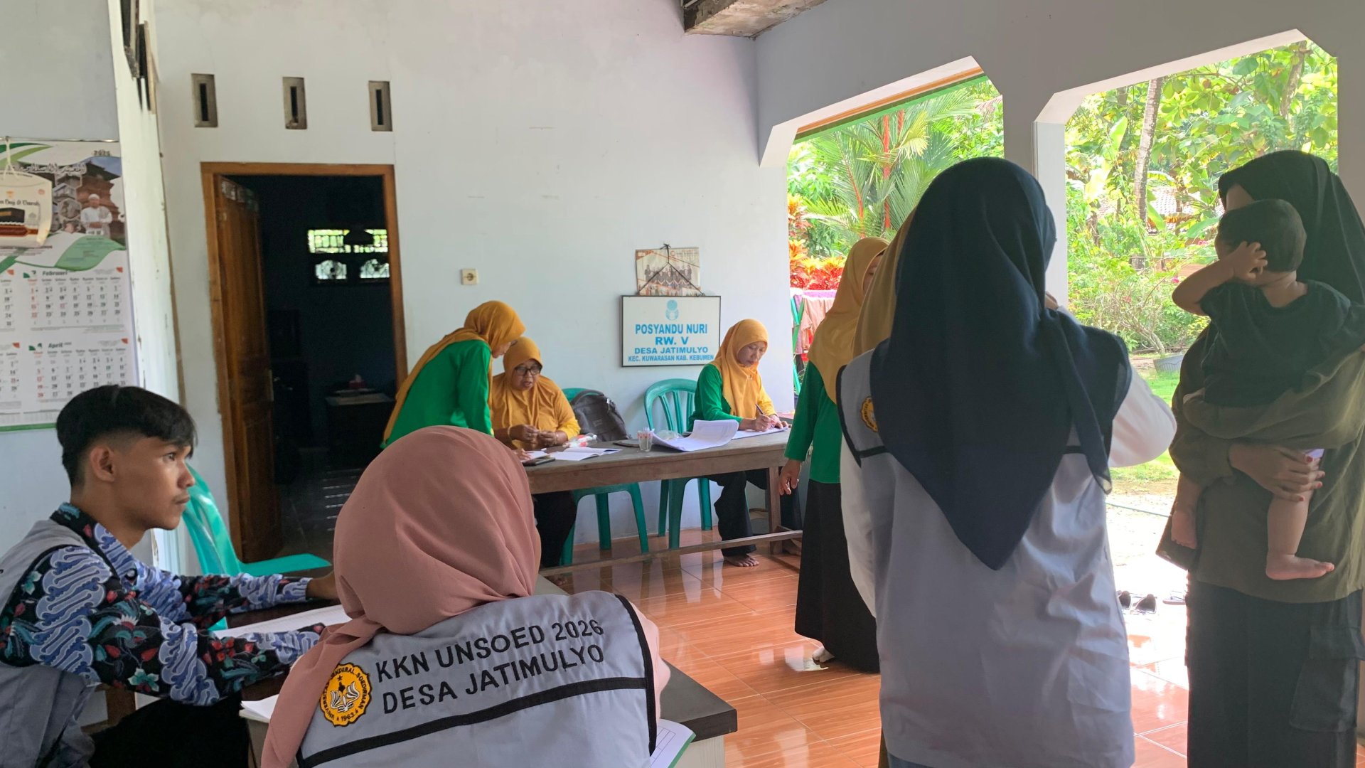 posyandu balita di rw 5