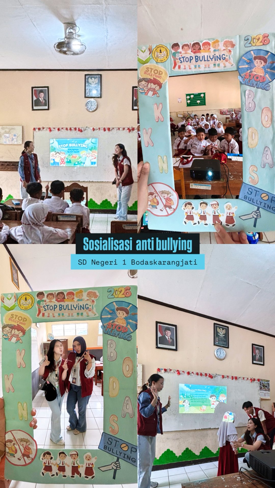 SOSIALISASI ANTI BULLYING SD N 1 BODASKARANGJATI