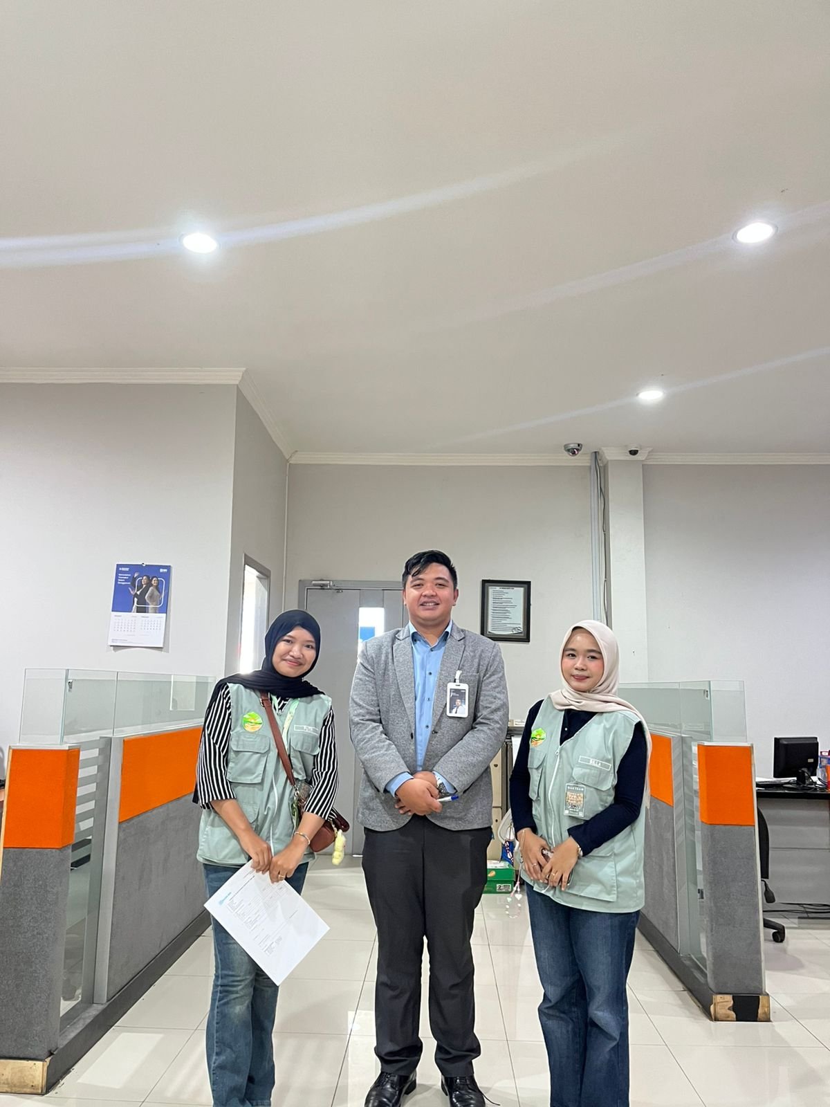 Kunjungan ke Kantor Cabang BRI