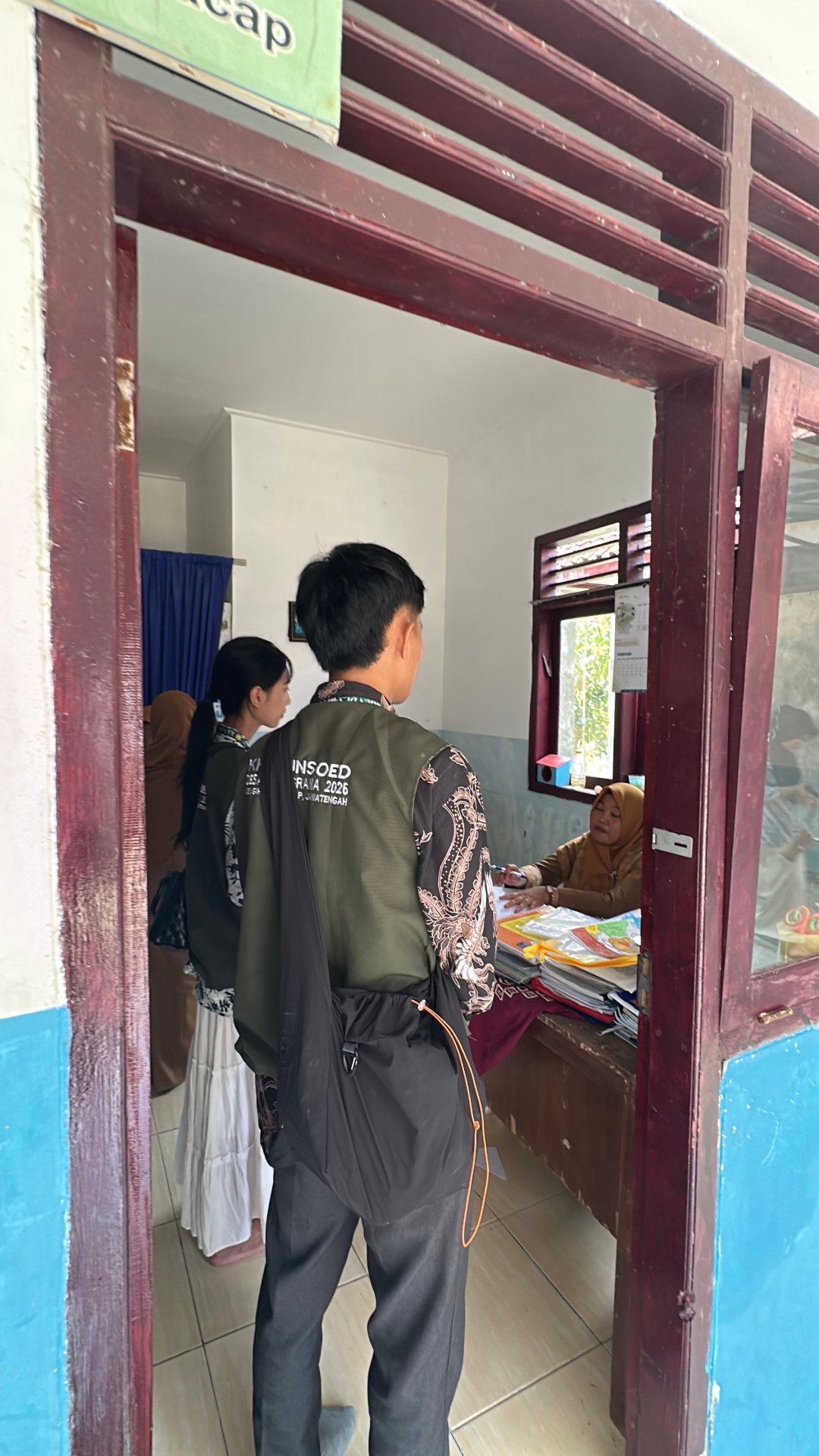 Kunjungan dan koordinasi PAUD