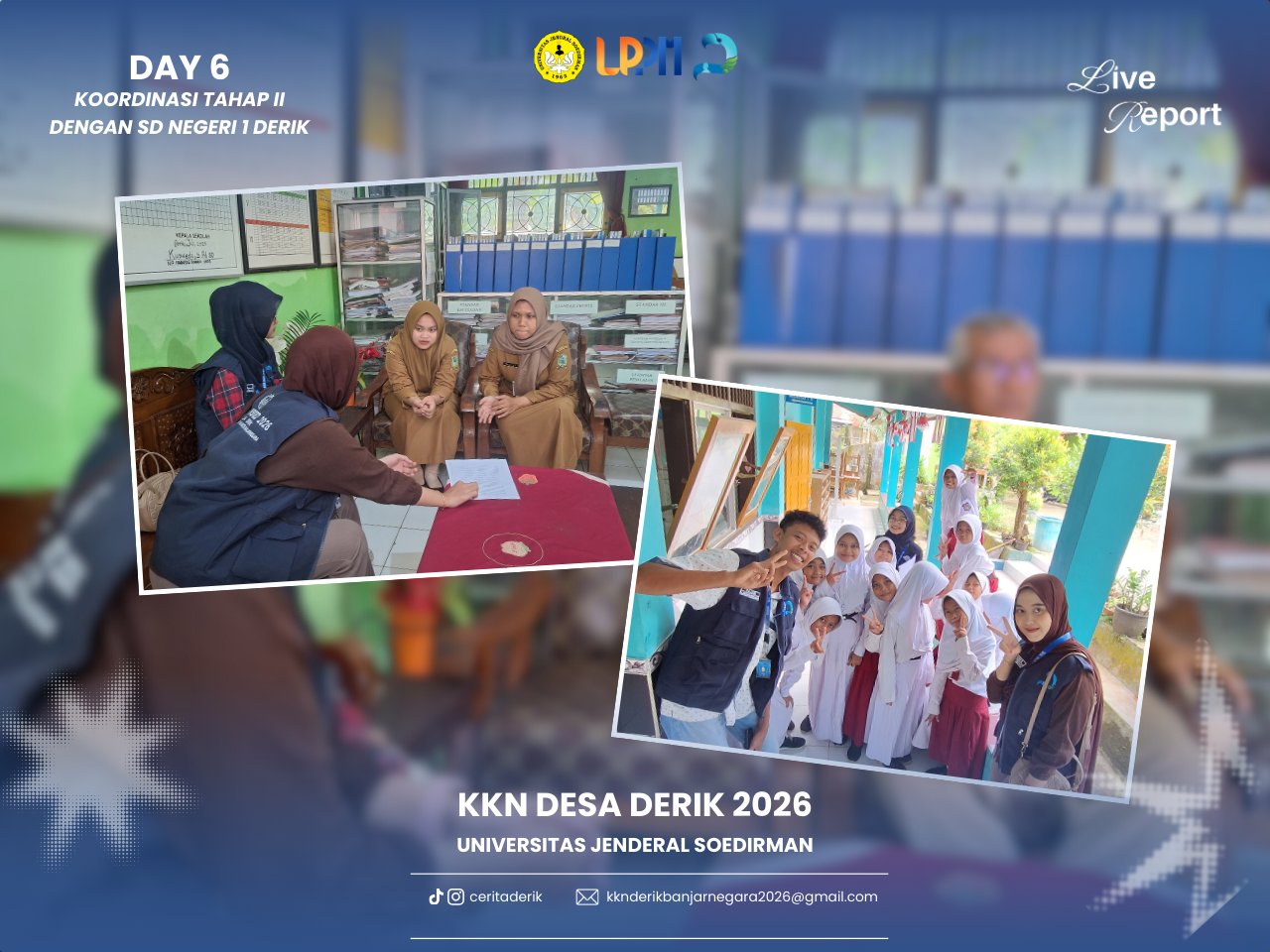 Day 6 – Koordinasi Tahap II dengan SD Negeri 1 Derik