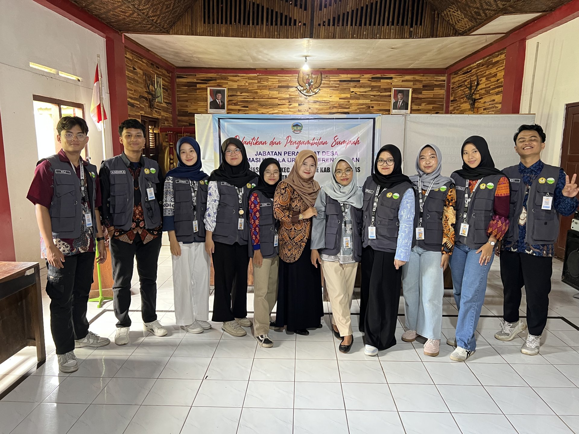 Day 6 Menghadiri Pelantikan Perangkat Desa