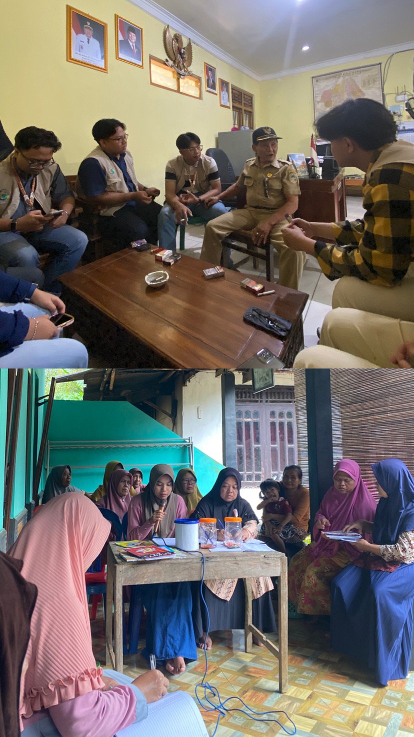 Pertemuan dengan Kades dan Acara Arisan PKK