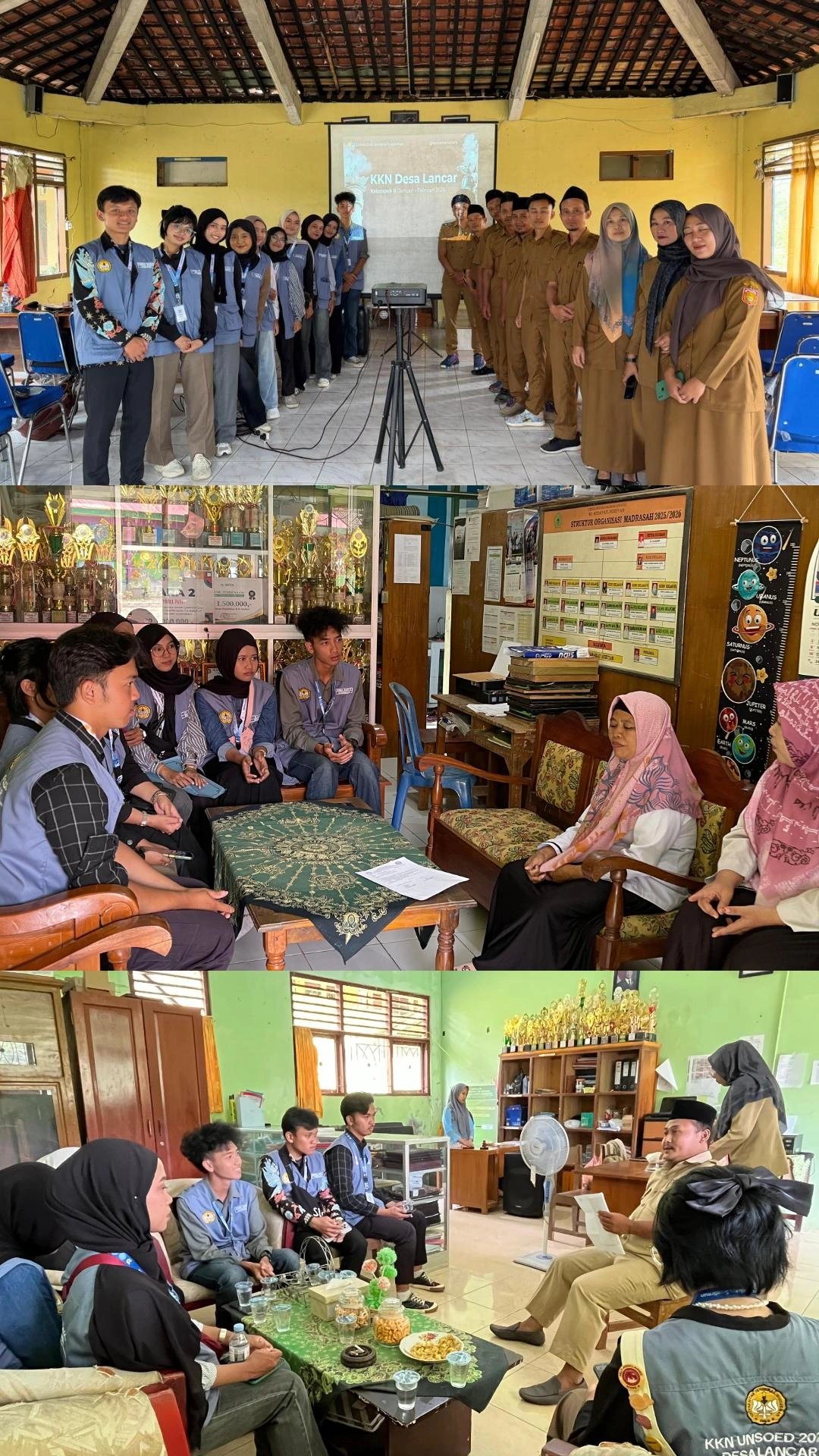 Pemaparan Program Kerja, Kunjungan Ke MI Hidayatussibyan, dan Kunjungan ke SMK Jalaluddin