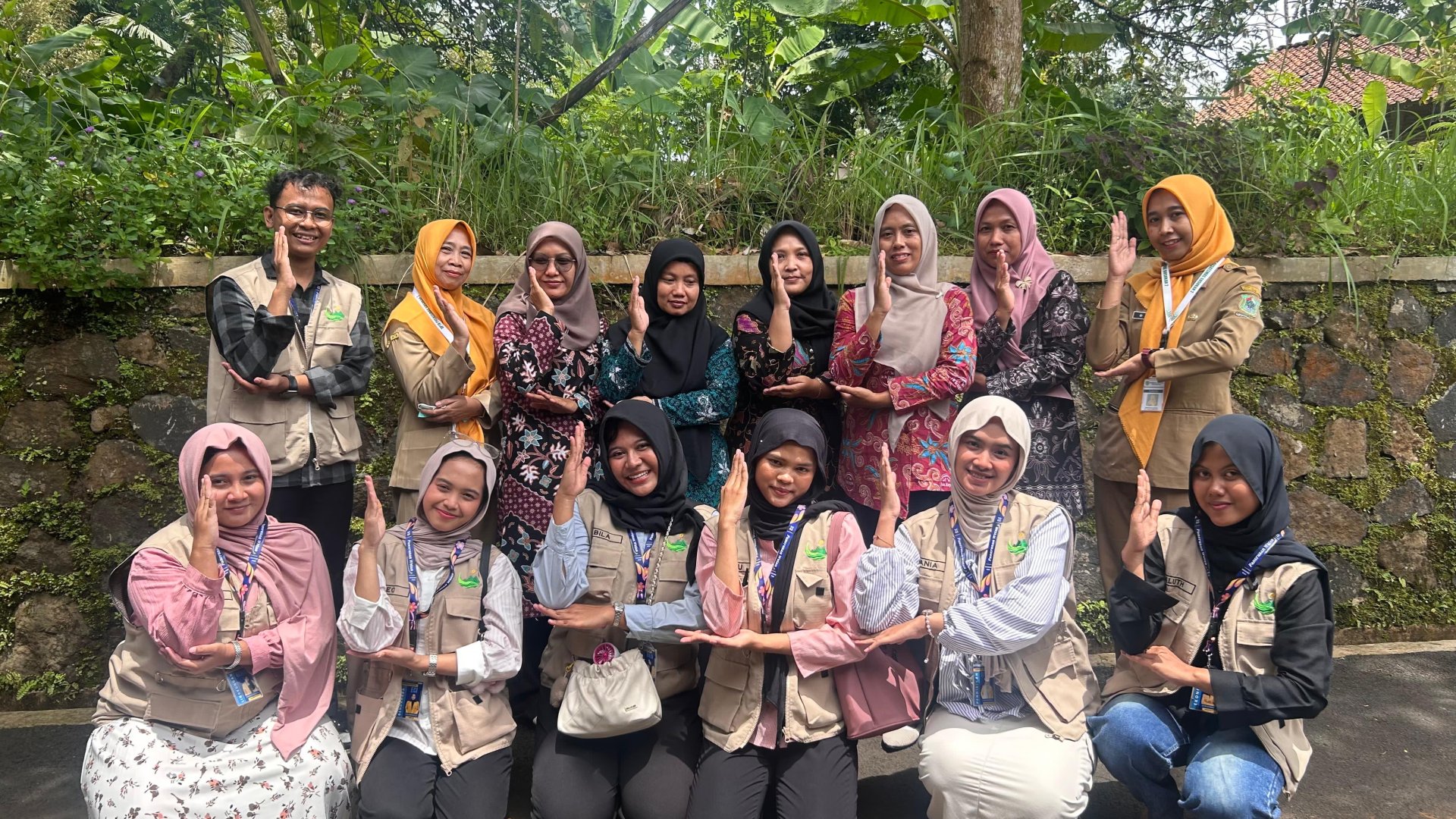 Pendampingan posyandu bersama kader posyandu desa penerusan wetan