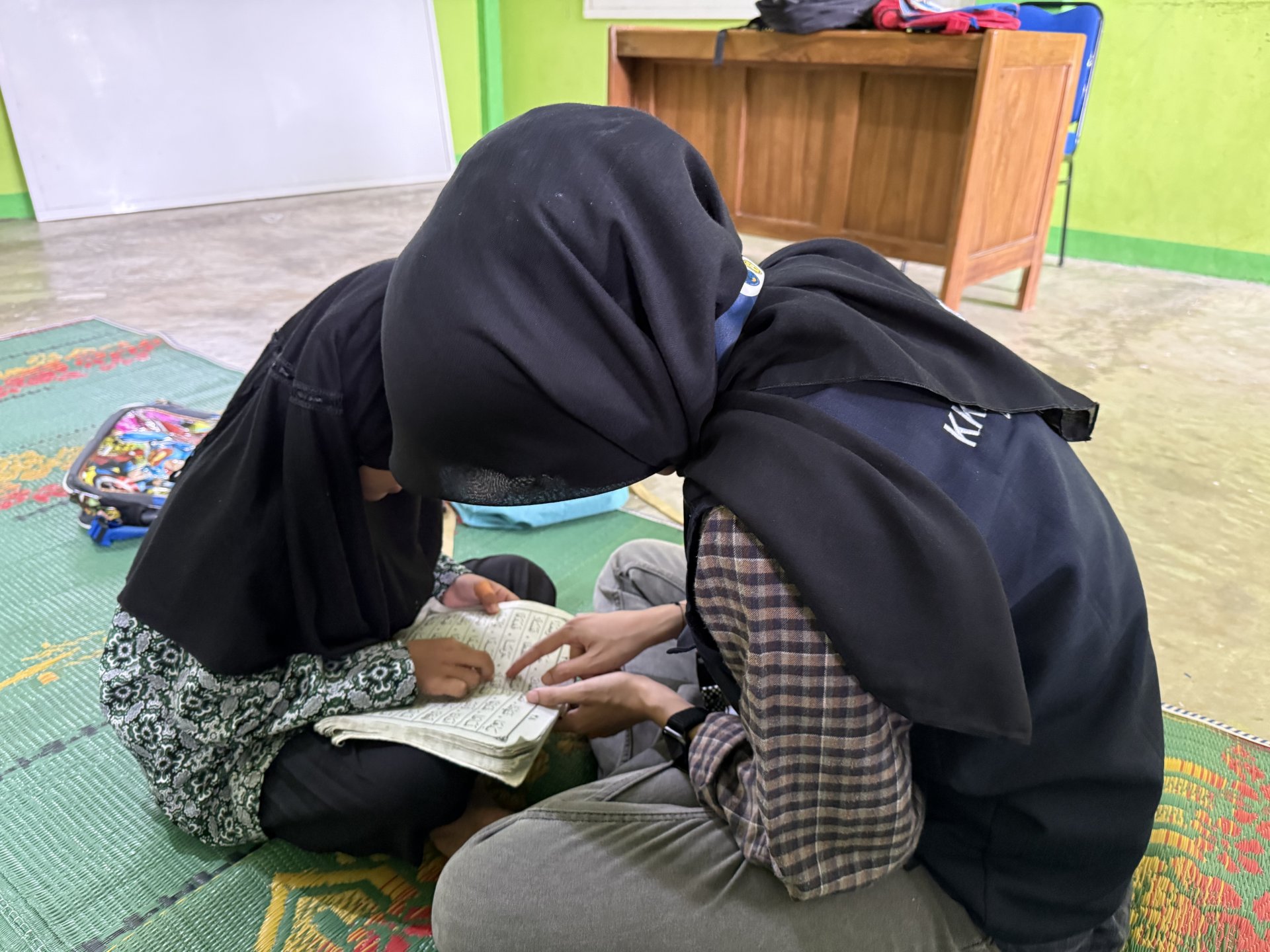 Pendampingan dan Mengajar TPQ di Masjid Baitul Huda