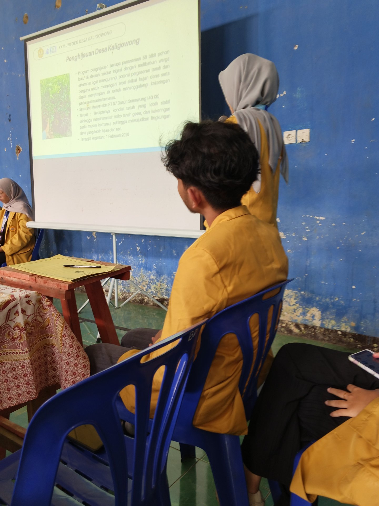 Pemaparan Program Kerja KKN kepada Pemerintah Desa