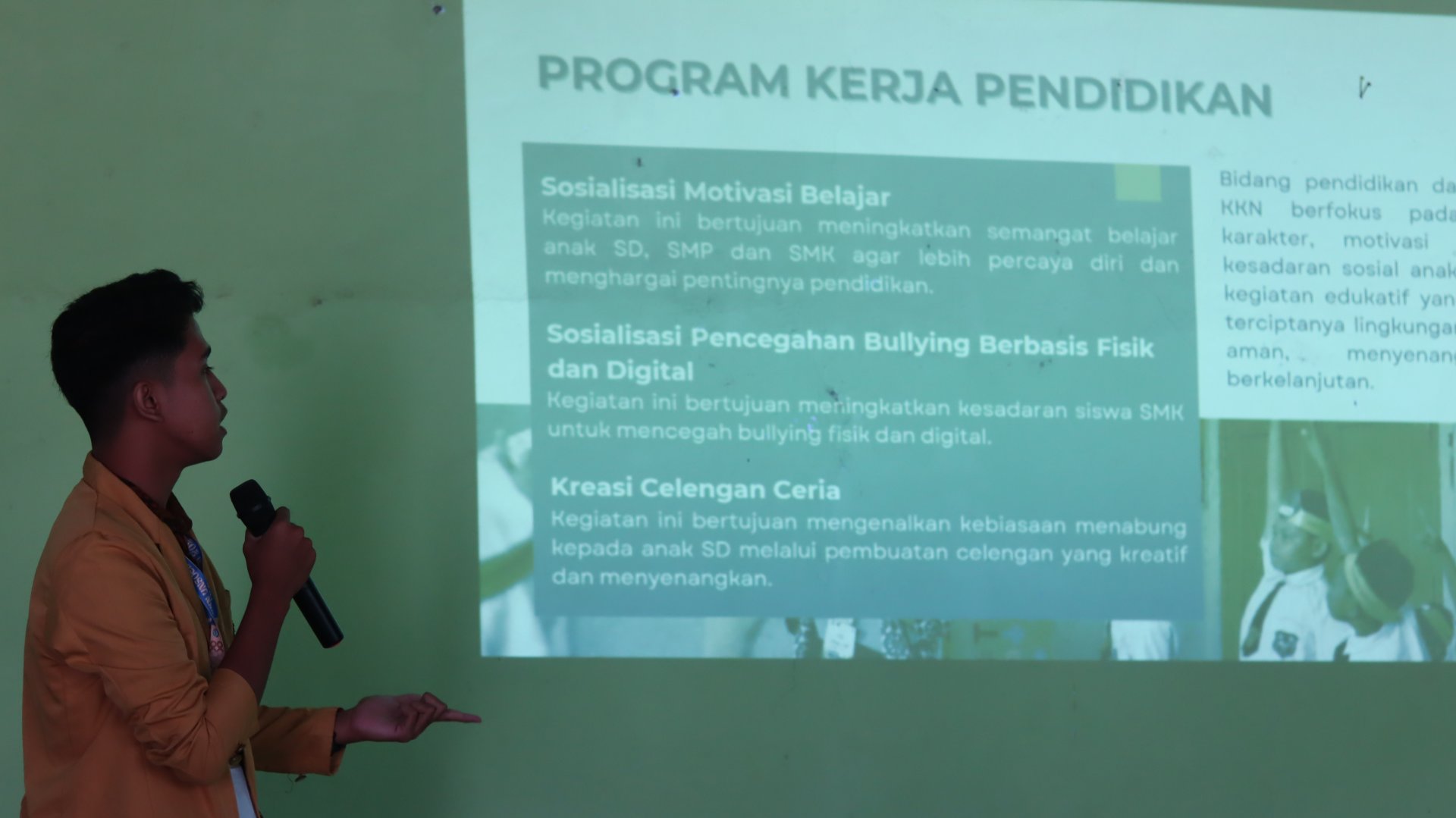Pemaparan program kerja kkn