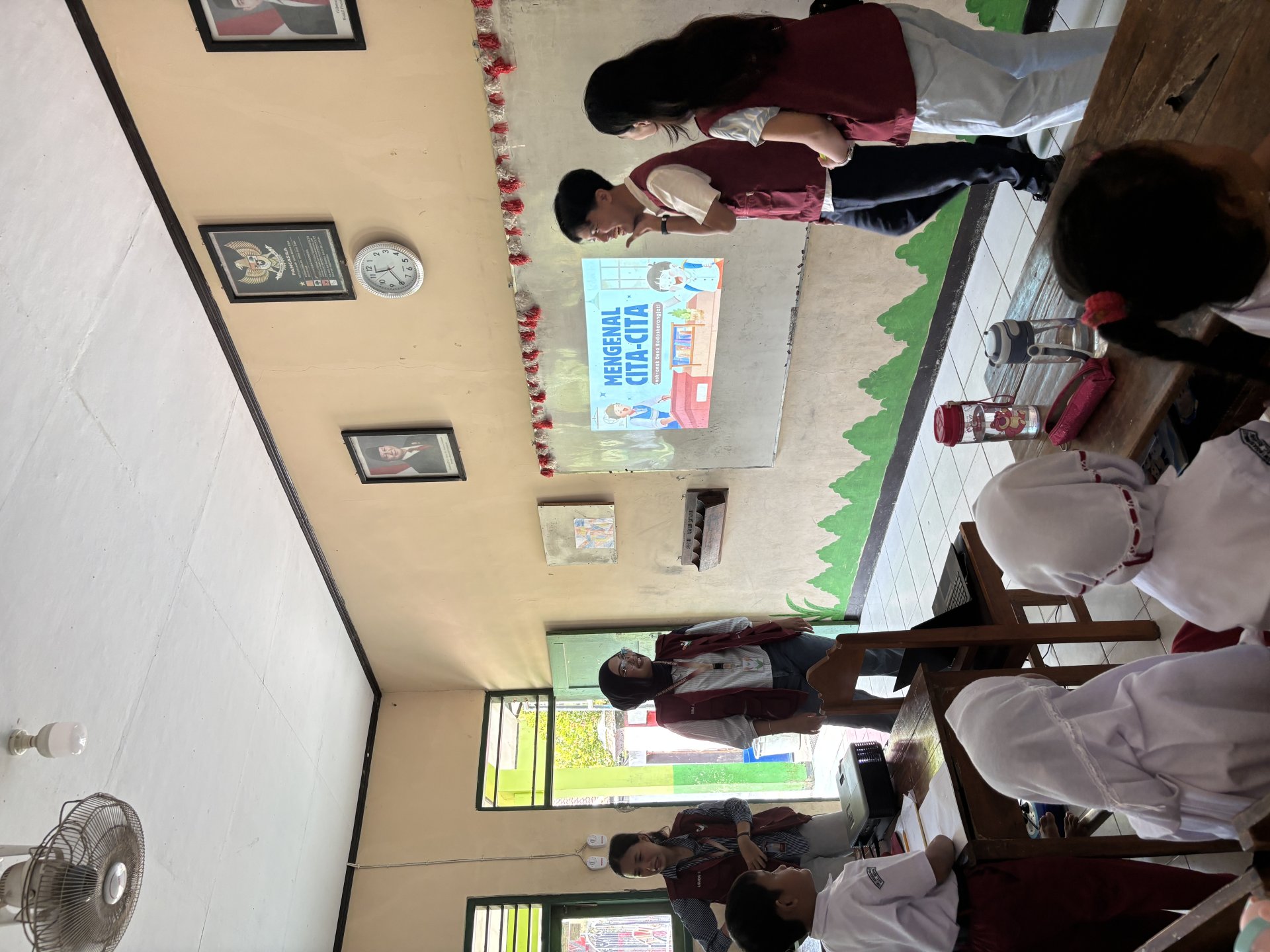 Sosialisasi Pentingnya Cita-Cita SD Negeri 1 Bodaskarangjati