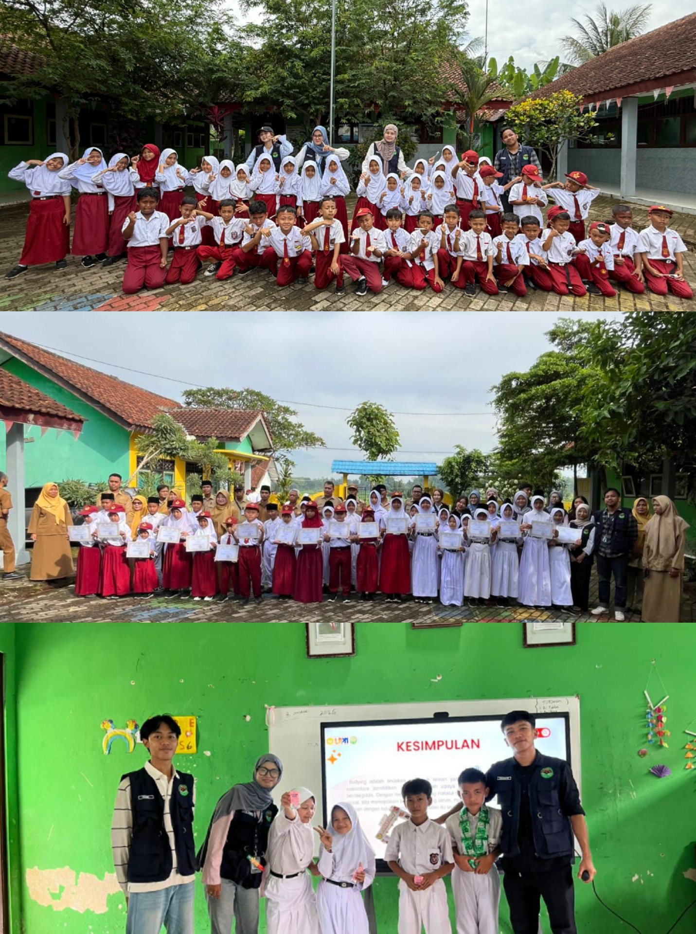 Kegiatan hari keenam Mahasiswa KKN Unsoed di Desa Brengkok