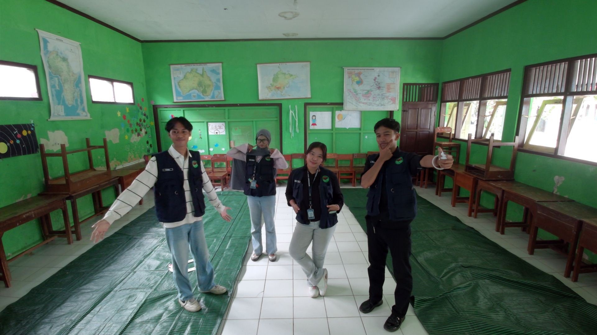 Kegiatan KKN hari keenam di desa Brengkok