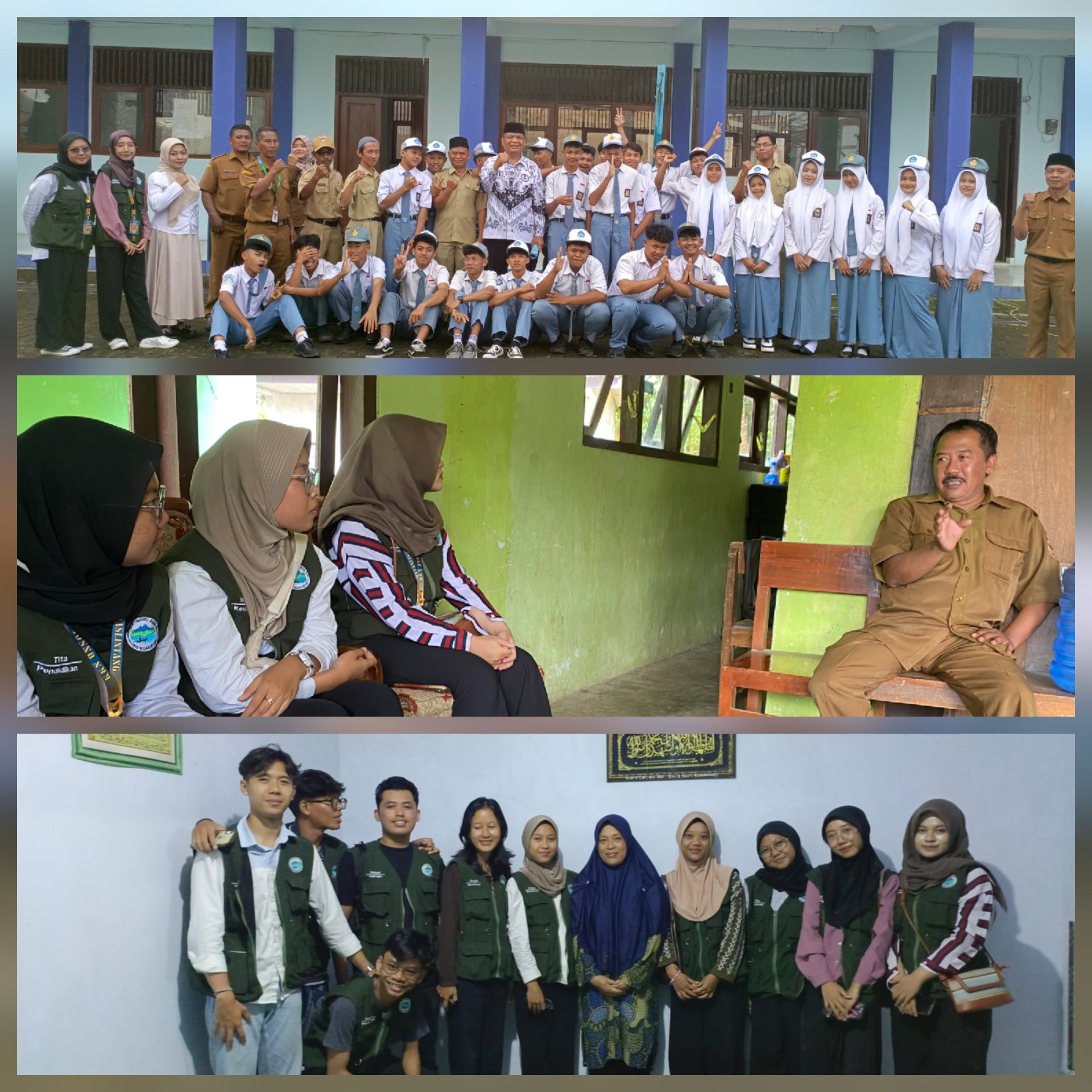 Upacara Safari Sekolah Ramah Anak dan Sowan ke SDN 3 Wadaslintang serta Kelompok Wanita Tani