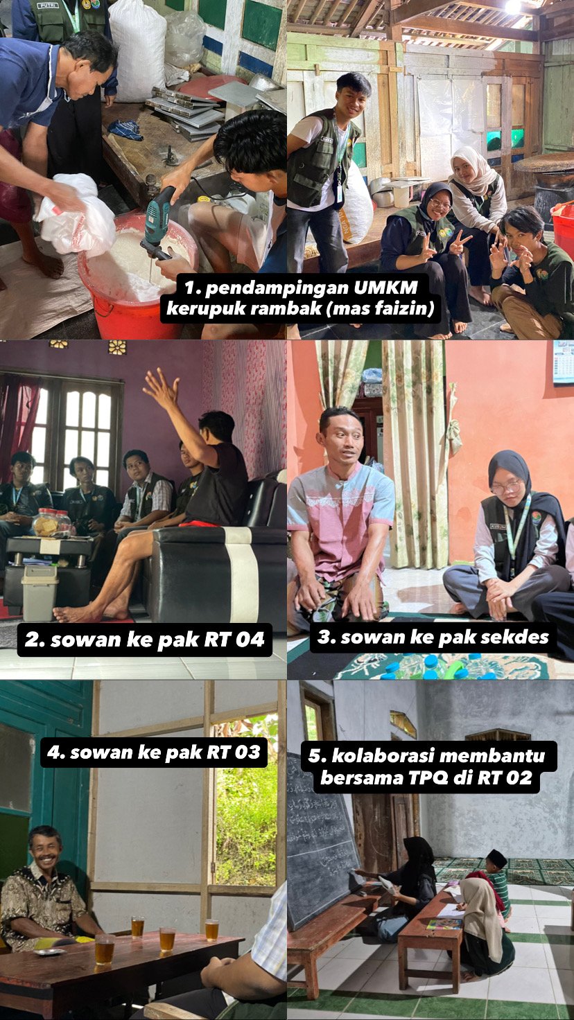 KKN Sumbersari, Kec. Wadaslintang, Kab.Wonosobo - 12 Januari 2026