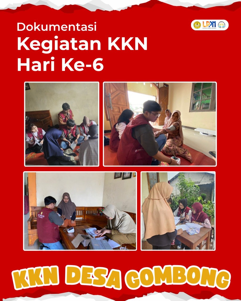 Pendampingan Posyandu Pada Balita, Ibu Hamil, dan Lansia