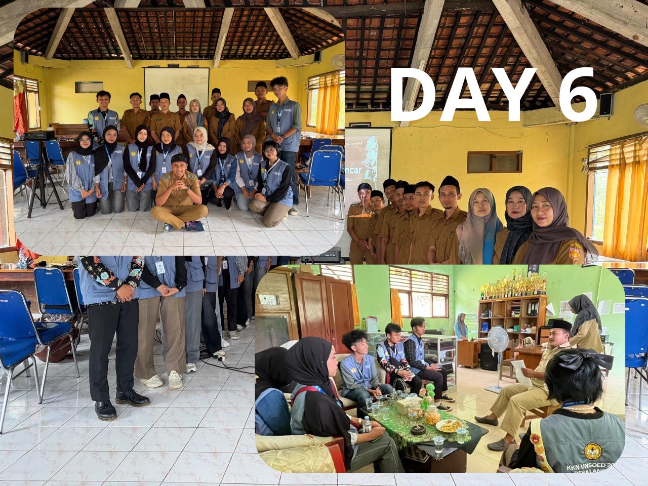 Hari ke Enam, Mahasiswa KKN Desa Lancar Wonosobo Memaparkan Program Kerja ke Perangkat Desa