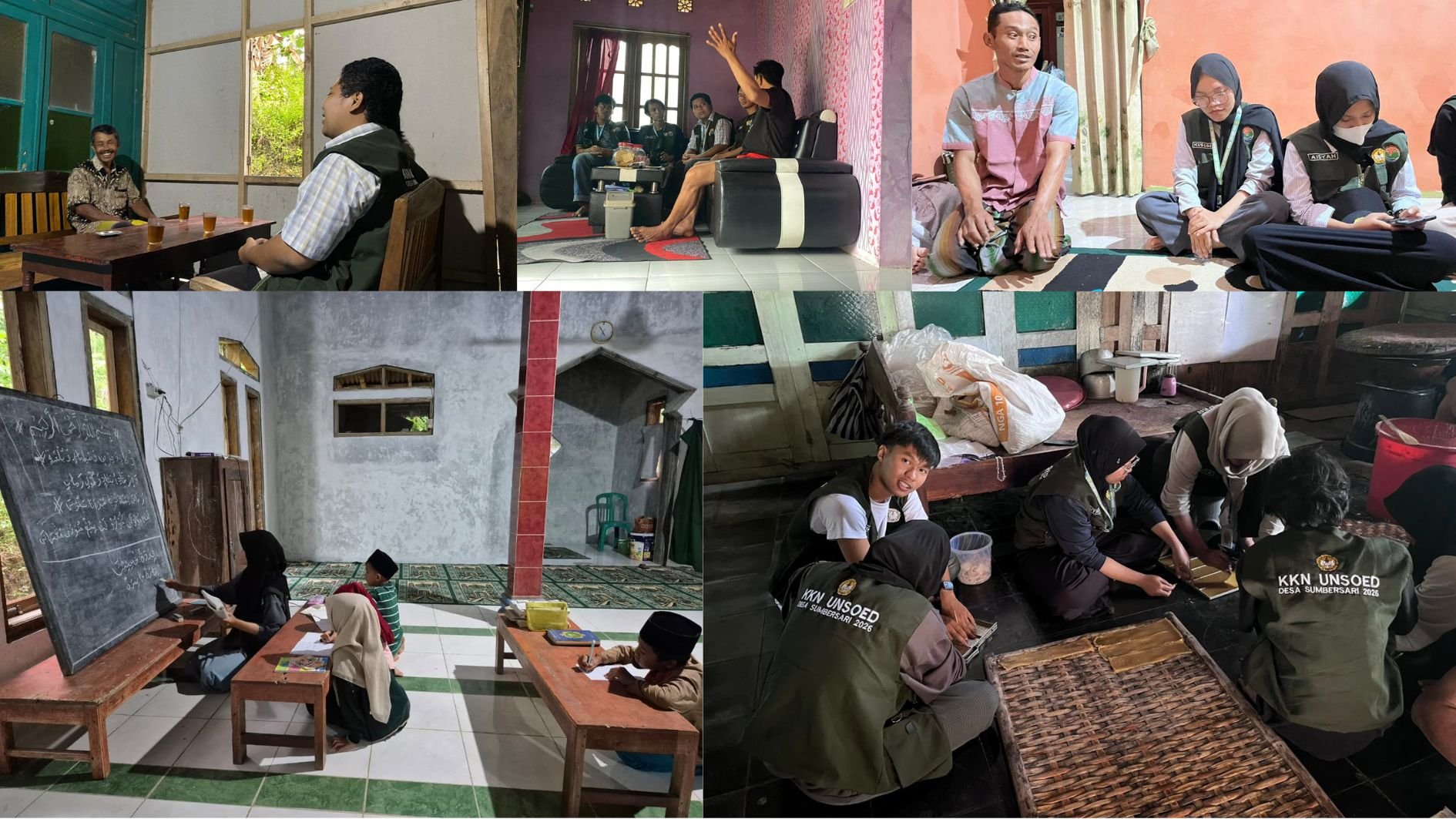 Kegiatan KKN Desa Sumbersari, Kec. Wadaslintang, Kab. Wonosobo, 12 Januari 2026