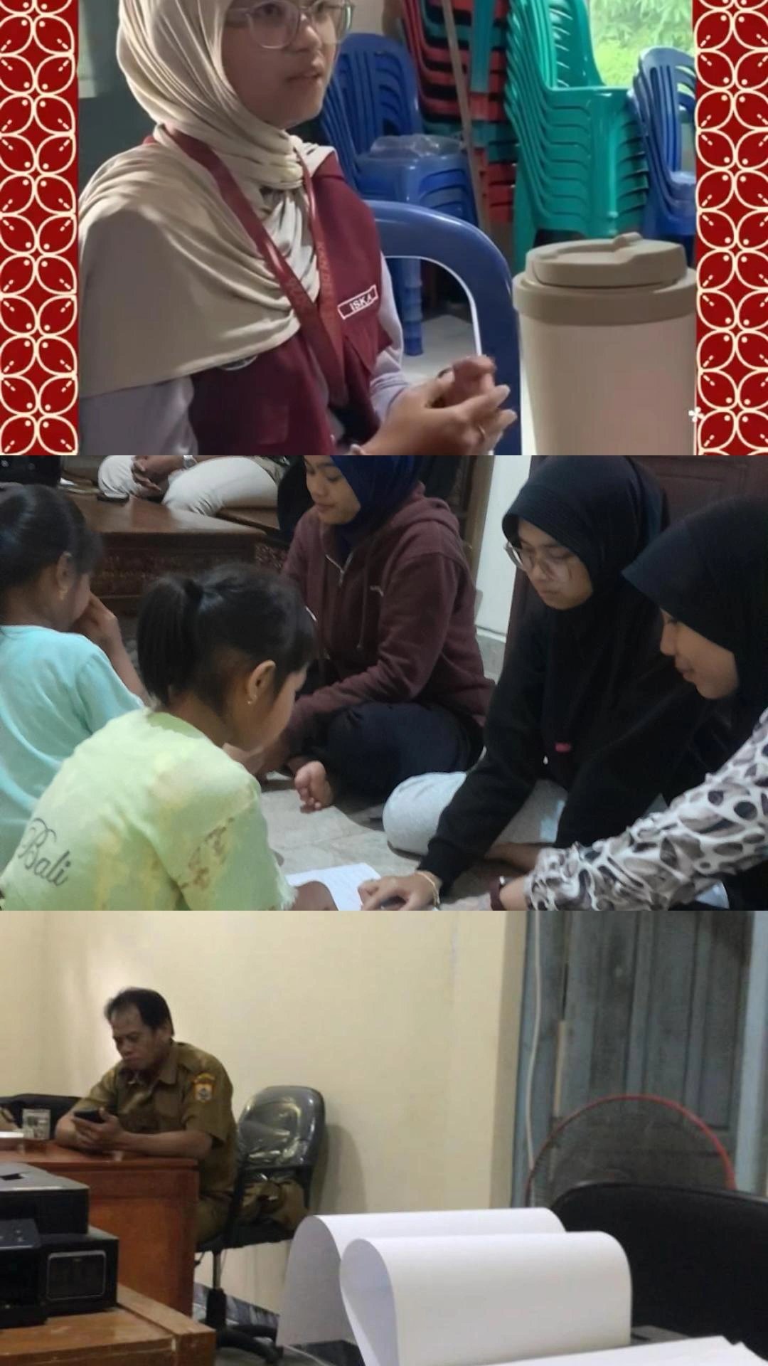 Day 6 KKN- Piket Desa, Pemaparan Proker, dan Les