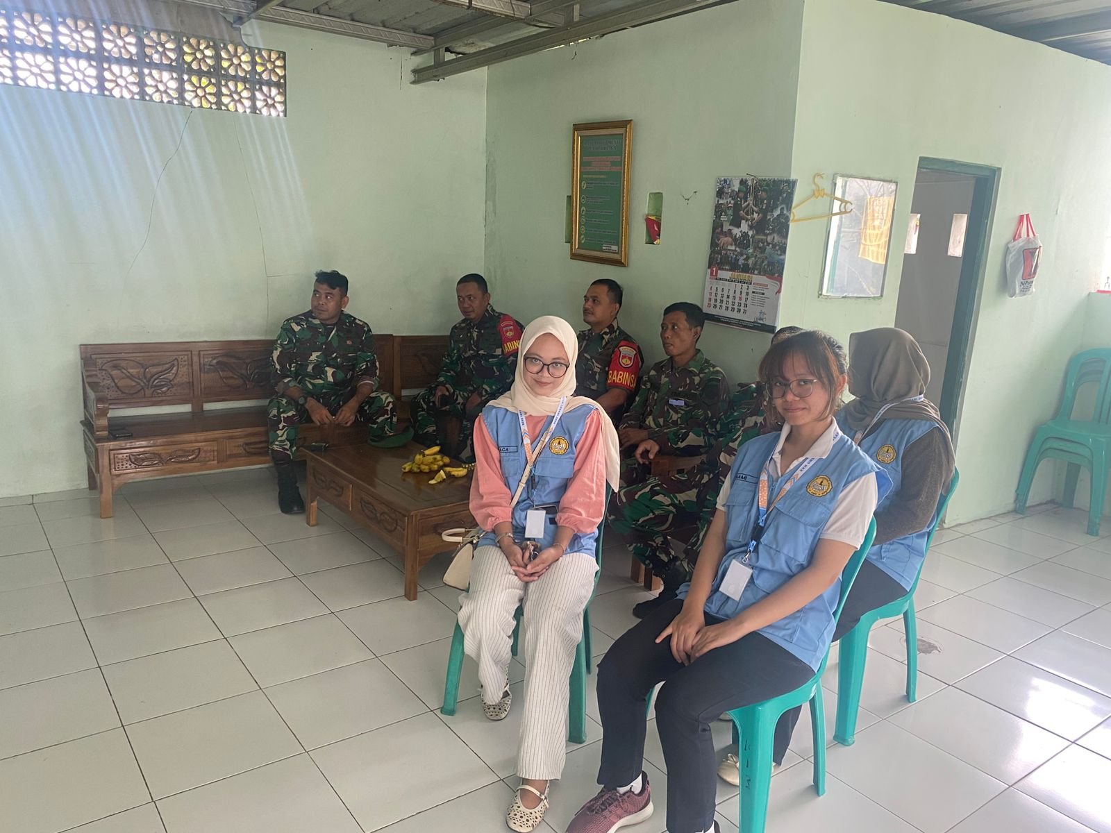 Silaturahmi ke Koramil Kecamatan Rembang