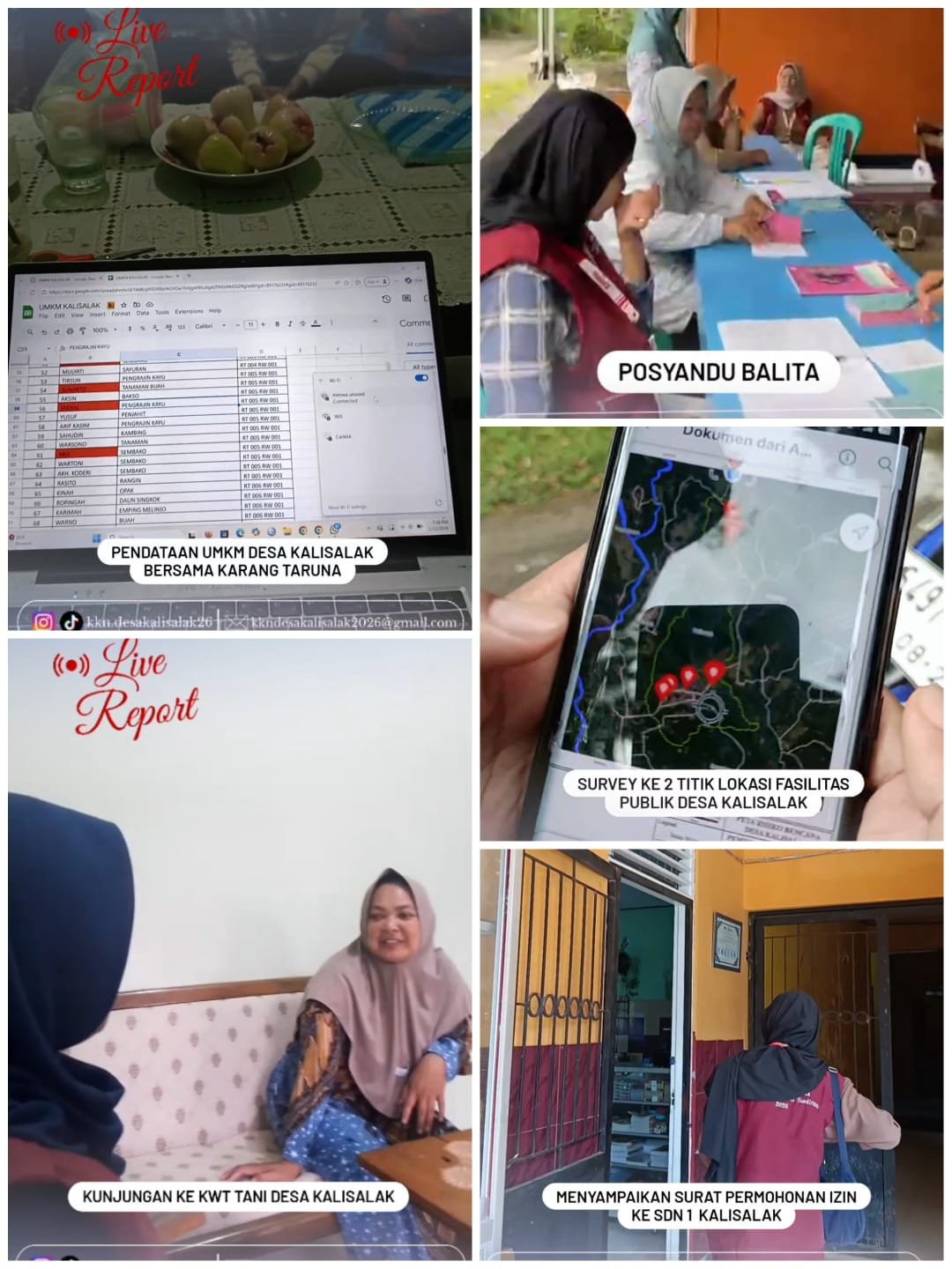 KKN KALISALAK HARI 6