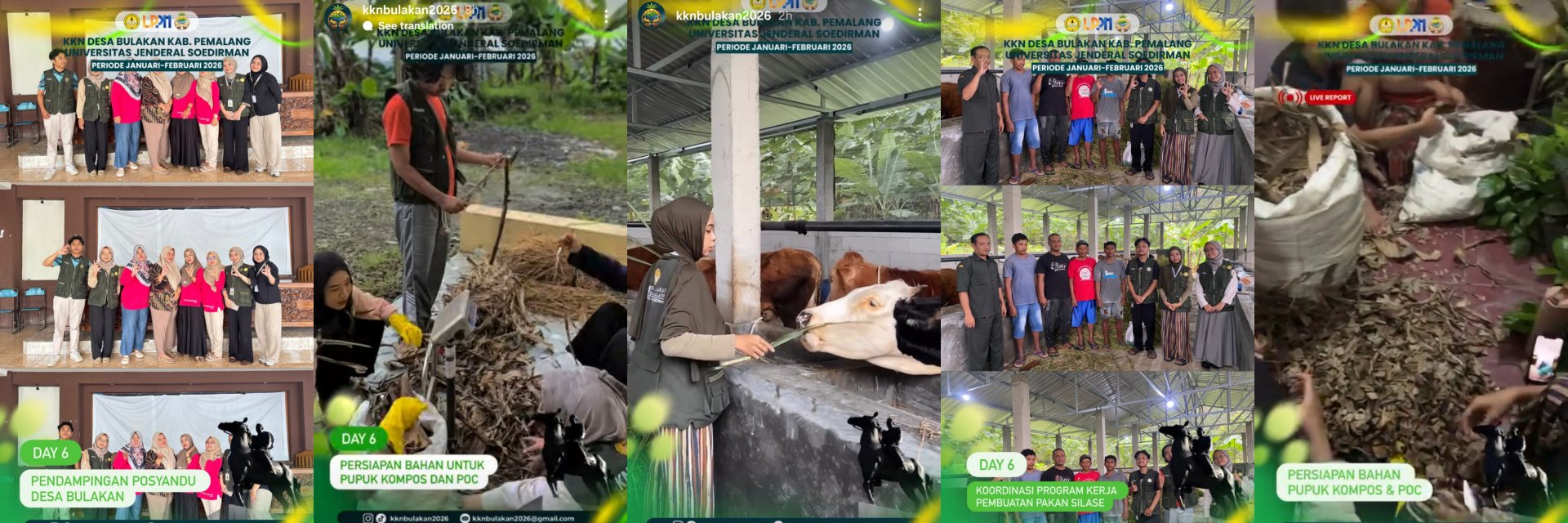 Mahasiswa KKN Desa Bulakan Perkuat Program Kesehatan dan Lingkungan melalui Pendampingan dan Pengolahan Bahan Organik