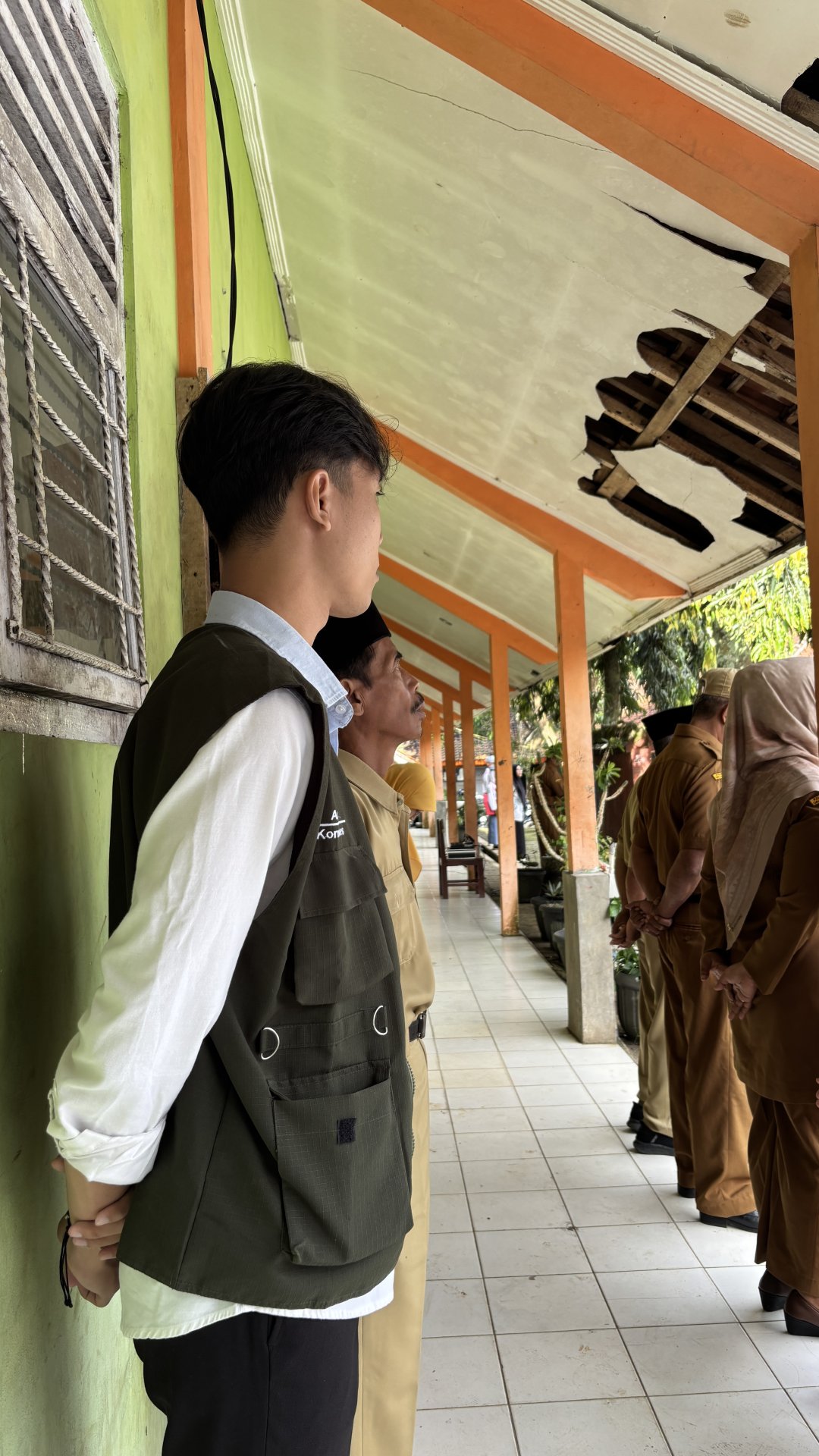 Pendampingan Kegiatan Upacara Bendera dan Safari Sekolah Ramah Anak di SMA Maarif Wadaslintang