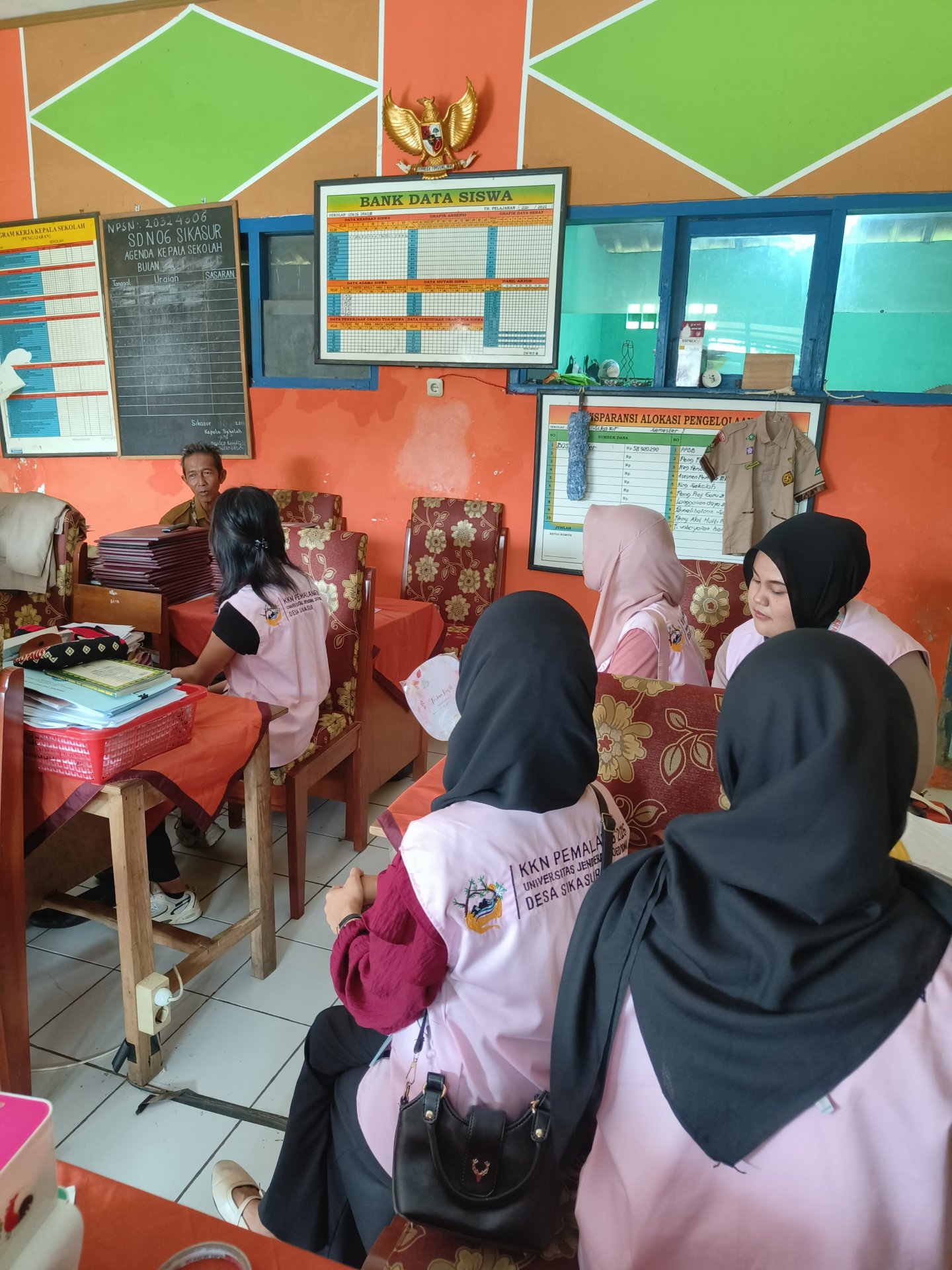 Kunjungan ke SD 6 Sikasur