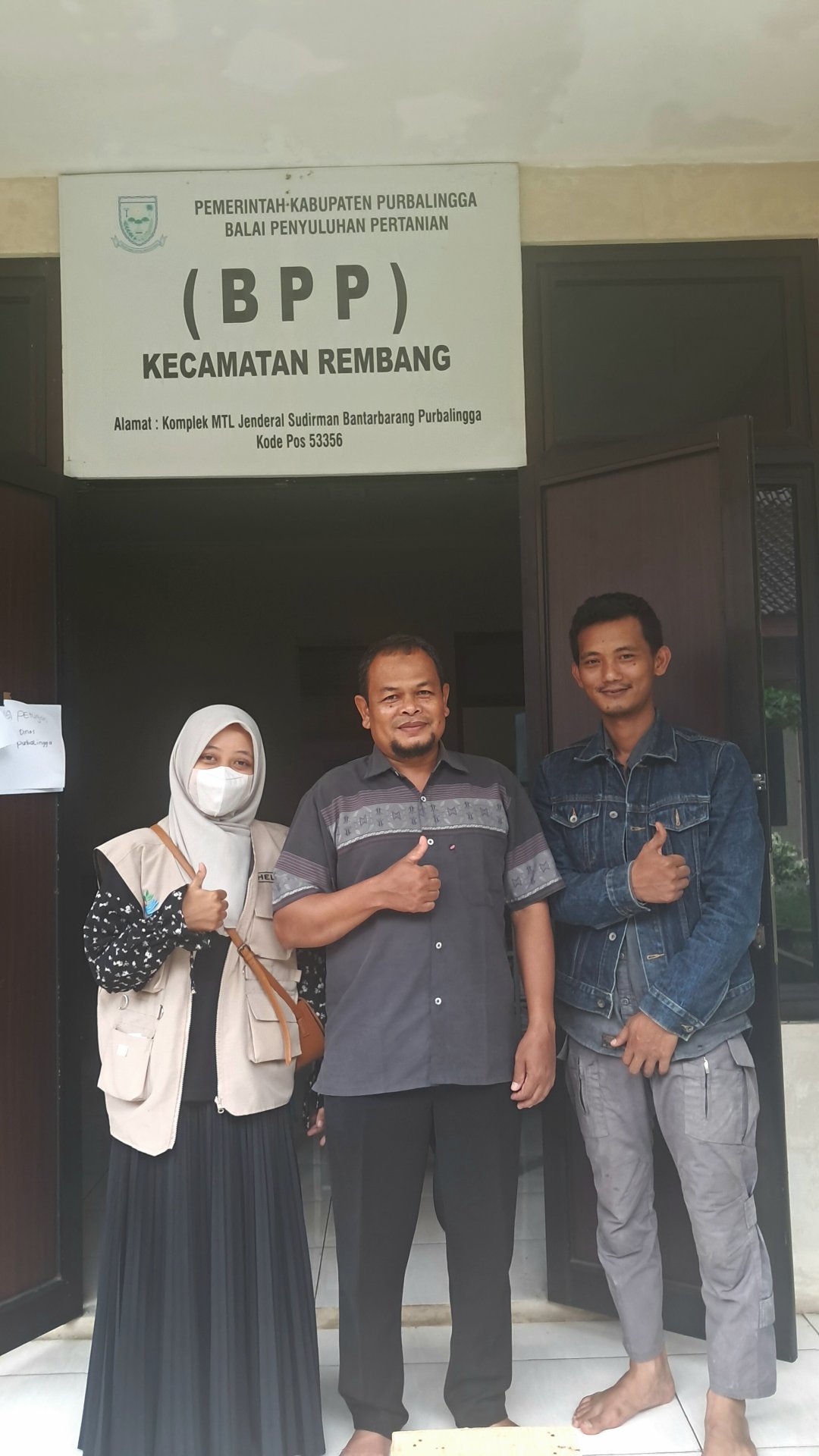 Koordinasi untuk persiapan sosialisasi pembuatan pupuk kohe bersama BPP