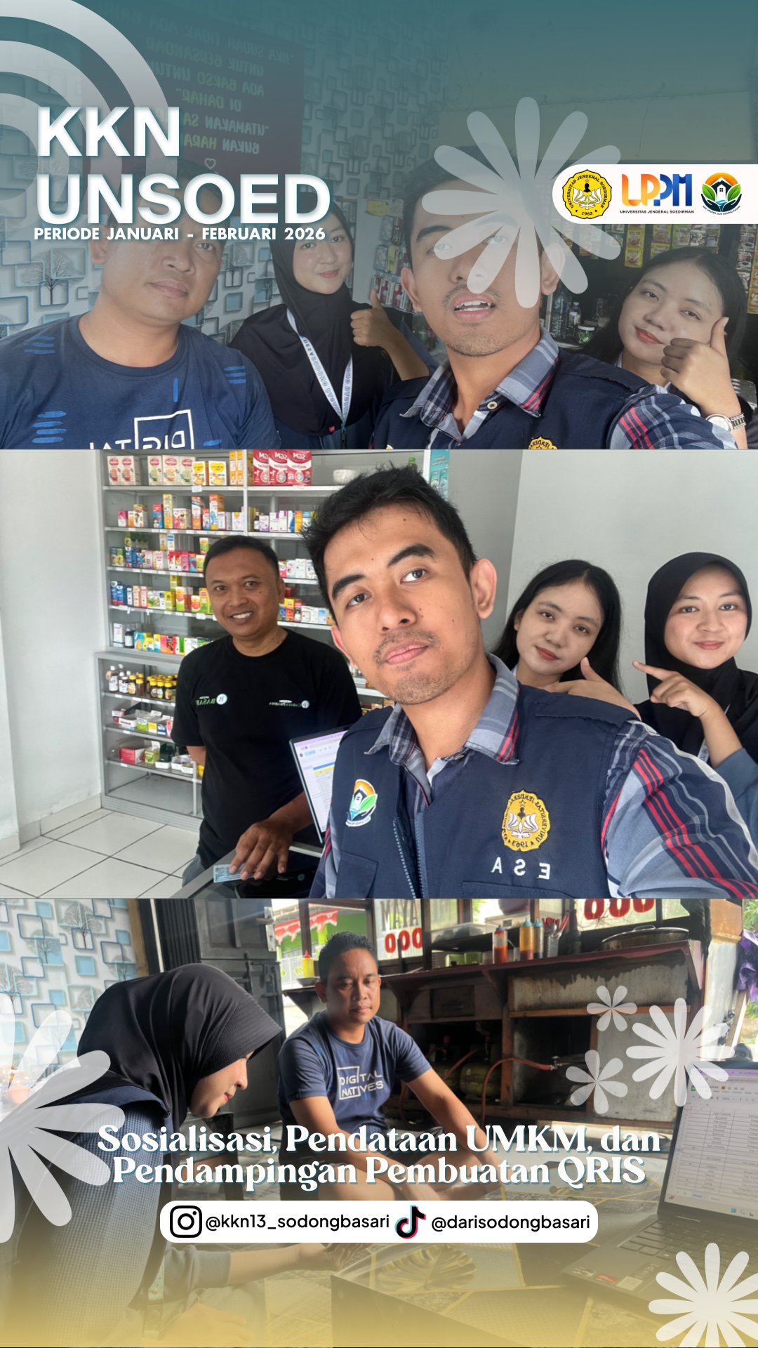 Sosialisasi, Pendataan UMKM, dan Pendampingan Pembuatan QRIS